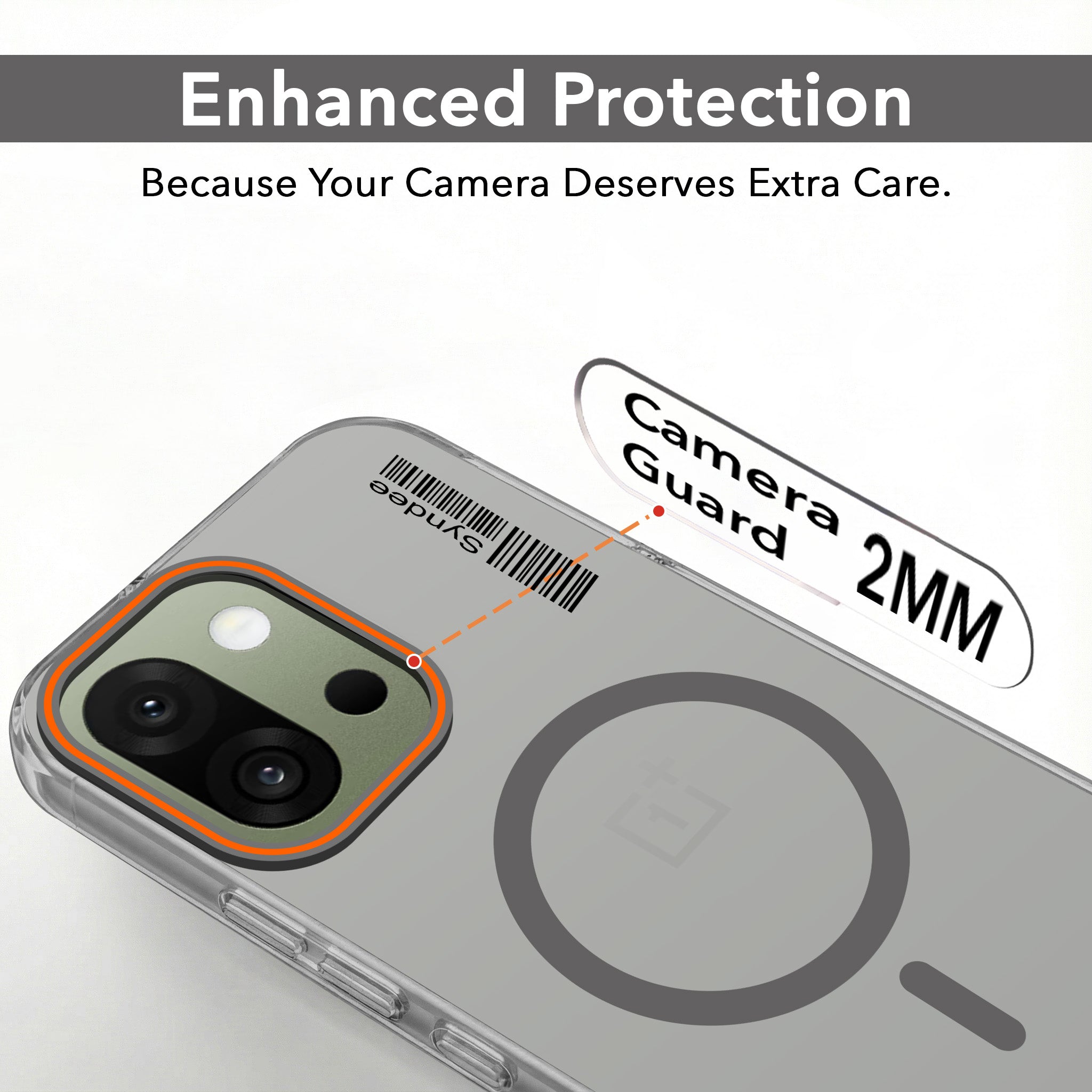 For OnePlus 13S Back Cover Case (Soft Touch | Camera Bump Protection | MagSafe Compatible | Matte Finish)