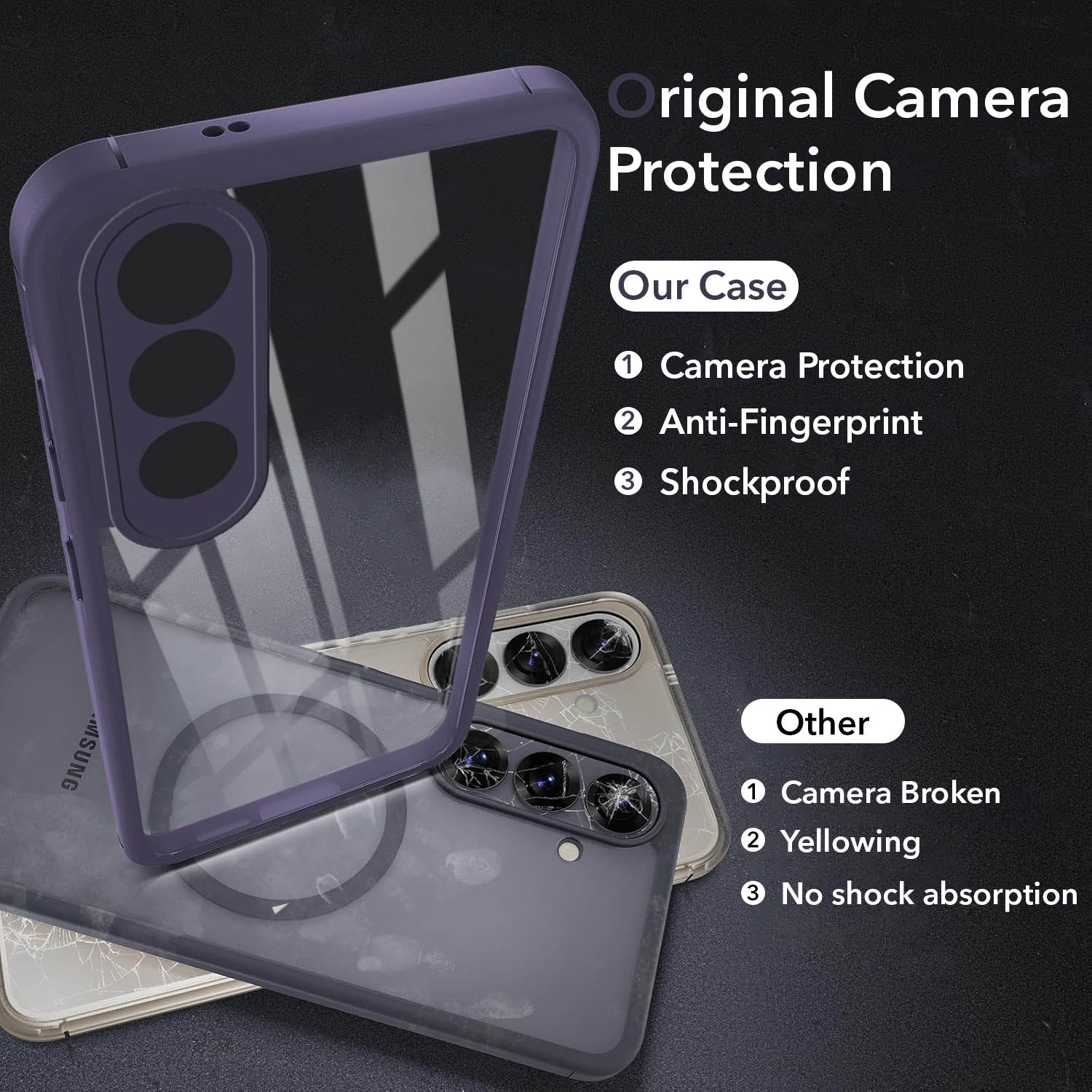 For Oneplus Nord CE 4 Back Cover Case (Lifetime Anti Yellow | Anti Scratch | Crystal Clear Shockproof)