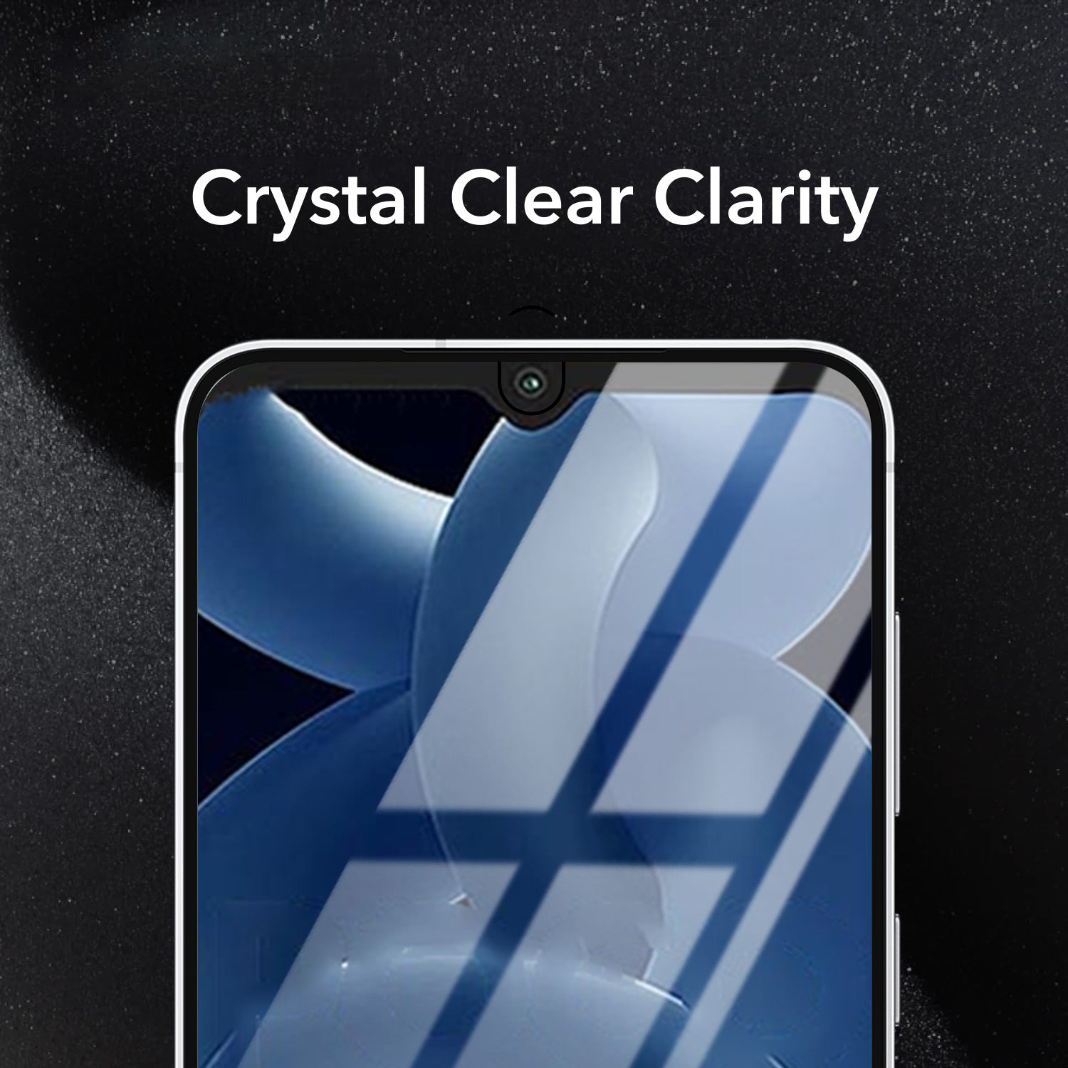 (Pack of 2) Tempered Glass for Poco C55 Military-Grade Gorilla Screen Protector With Installation Kit | Shatterproof, Full Coverage, HD Clear, Scratch Resistant