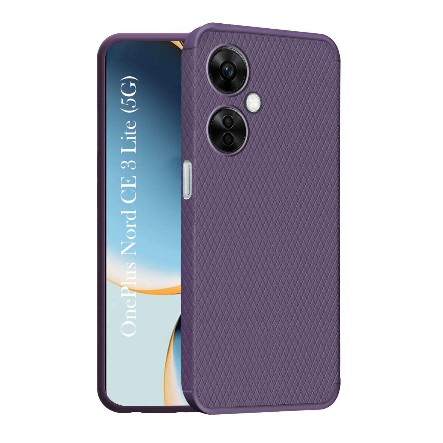 For OnePlus Nord CE 3 Lite Back Cover Case (Liquid Silicone | Side Grip | Camera Protection)