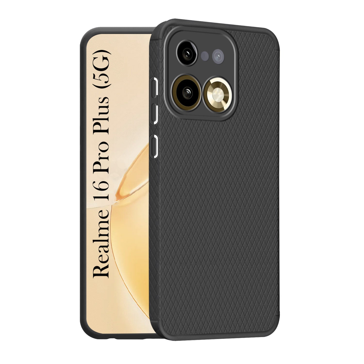 For Realme 16 Pro Plus 5G Back Cover Case Liquid Silicone (Camera Protection | Side Grip Texture | Soft and Flexible)