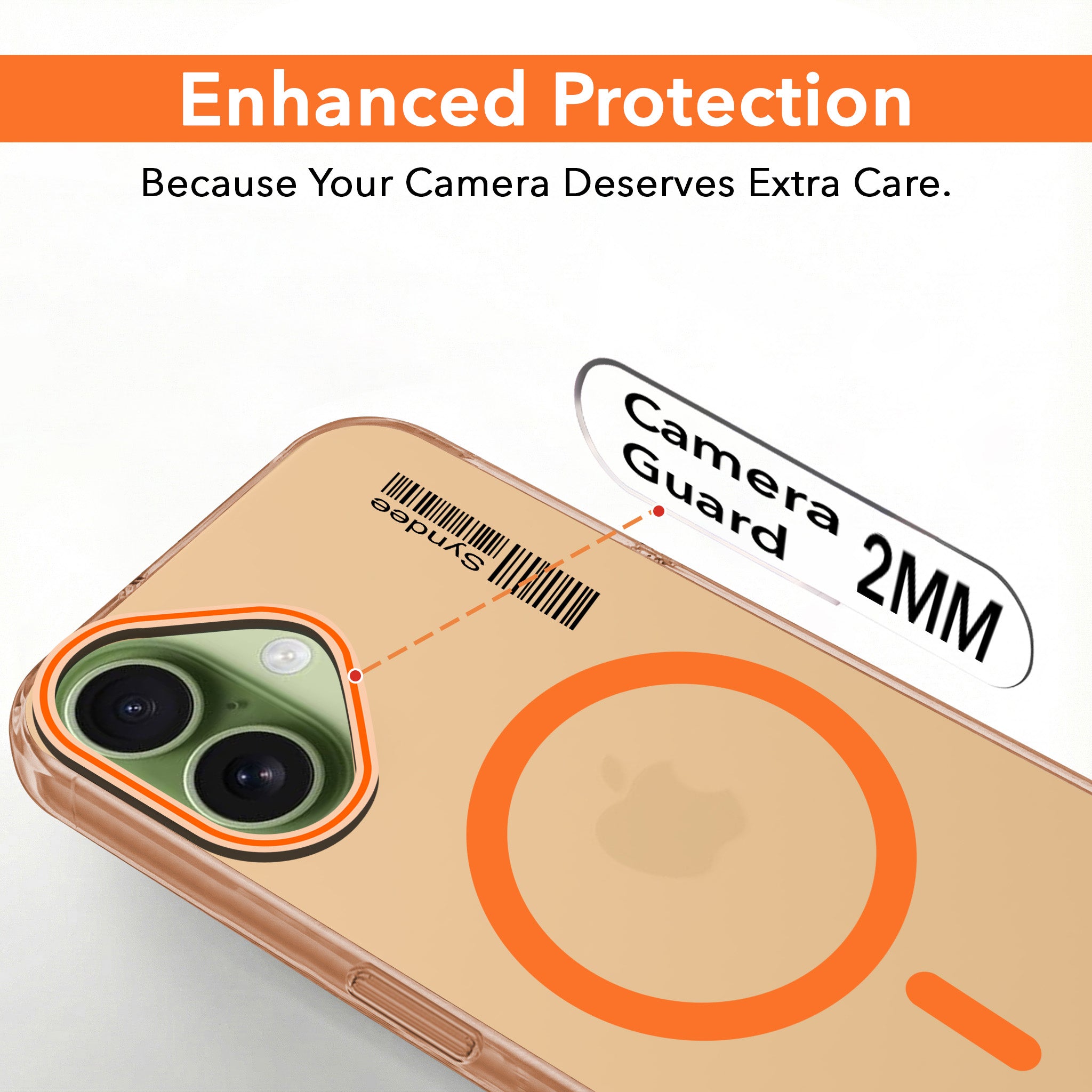 For Apple iPhone 17 Back Cover Case (Soft Touch | Camera Bump Protection | MagSafe Compatible | Matte Finish)
