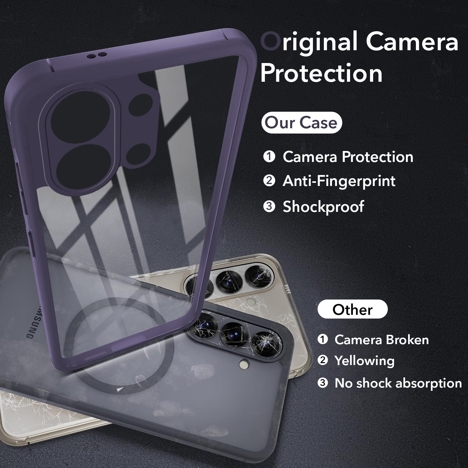 For Oppo K13 Turbo | Oppo K13 Turbo Pro Back Cover Case (Lifetime Anti Yellow | Anti Scratch | Crystal Clear Shockproof)