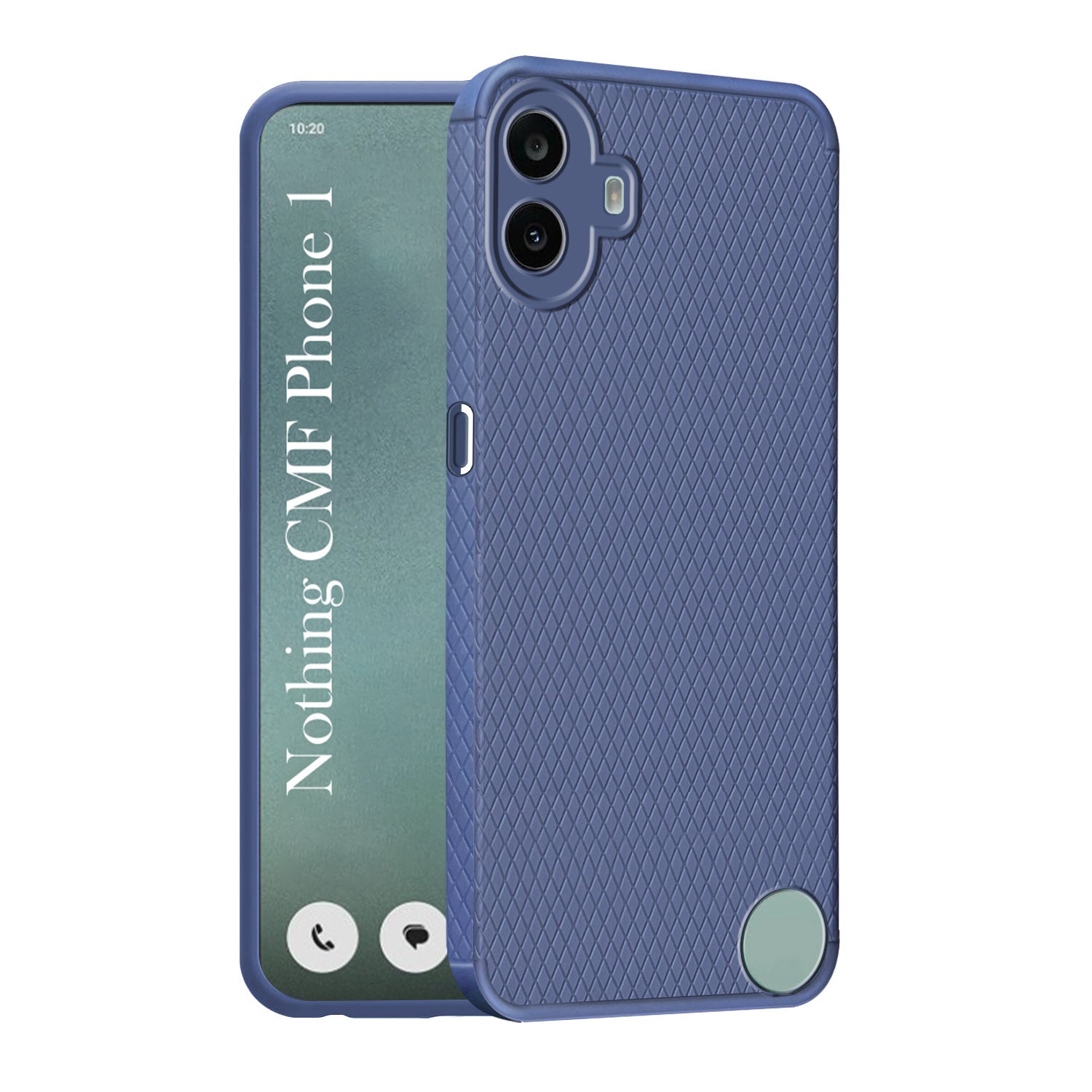 For Nothing CMF Phone 1 Back Cover Case (Liquid Silicone | Side Grip | Camera Protection)