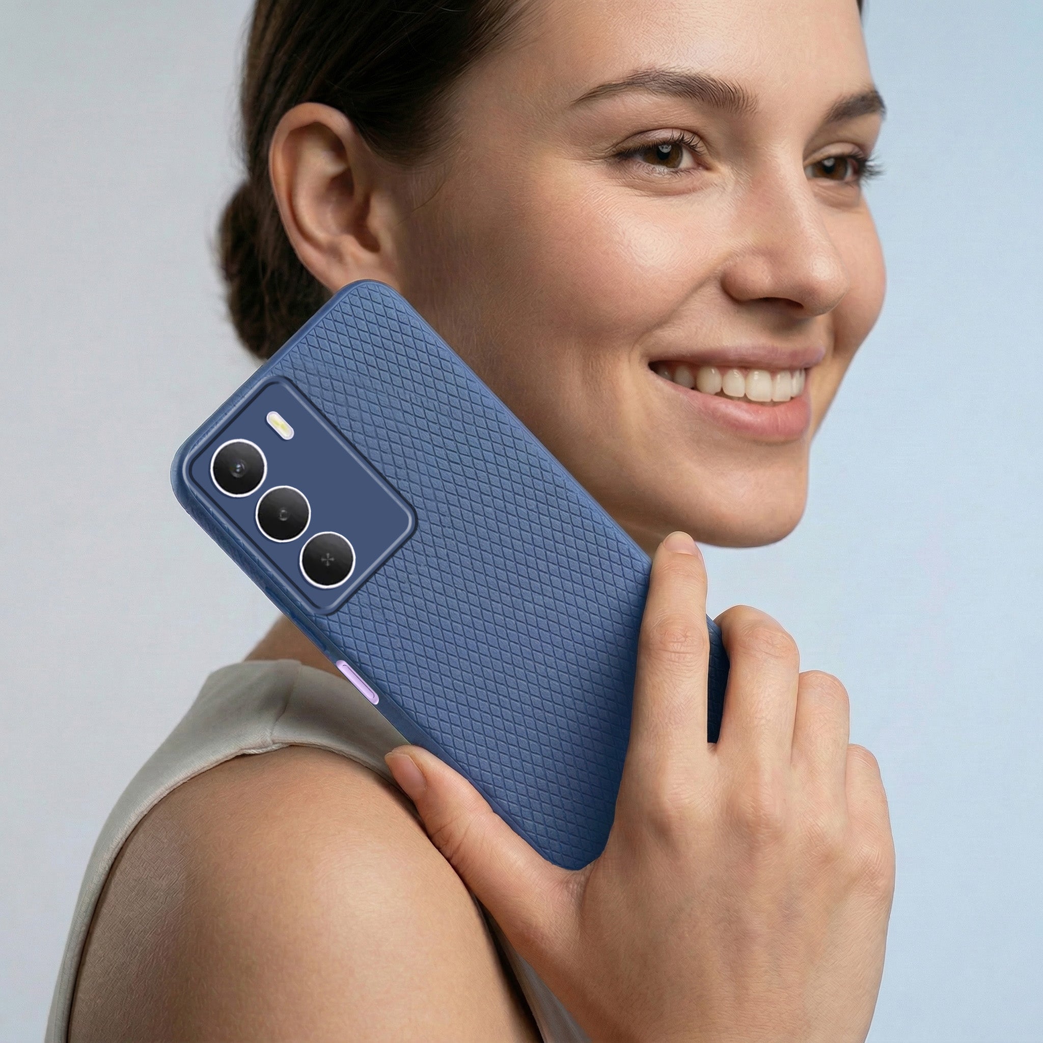 For Realme Narzo 80 Lite 5G Combo with Back Cover and 9H Tempered Glass (Liquid Silicone | Camera Protection | Oleophobic Coating Screen Glass)