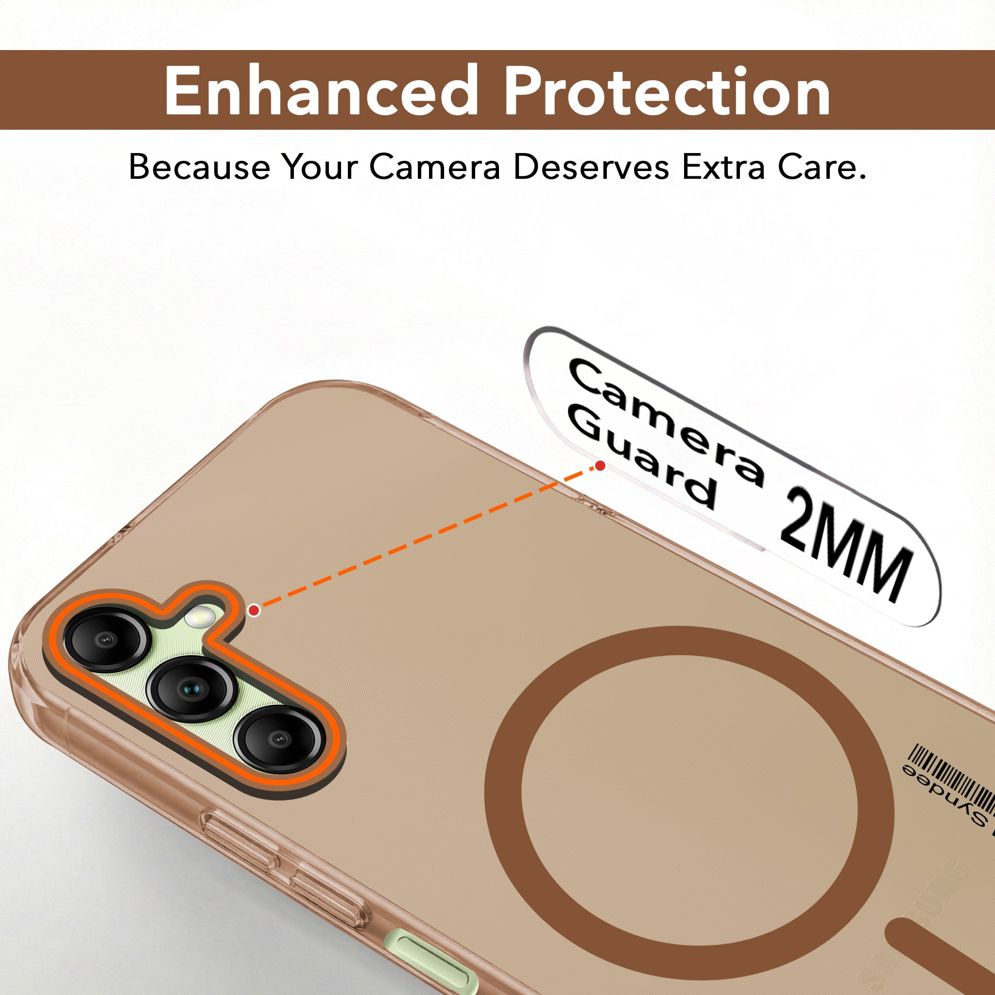 For Samsung Galaxy A14 4G | 5G Back Cover Case (Soft Touch | Camera Bump Protection | MagSafe Compatible | Matte Finish)