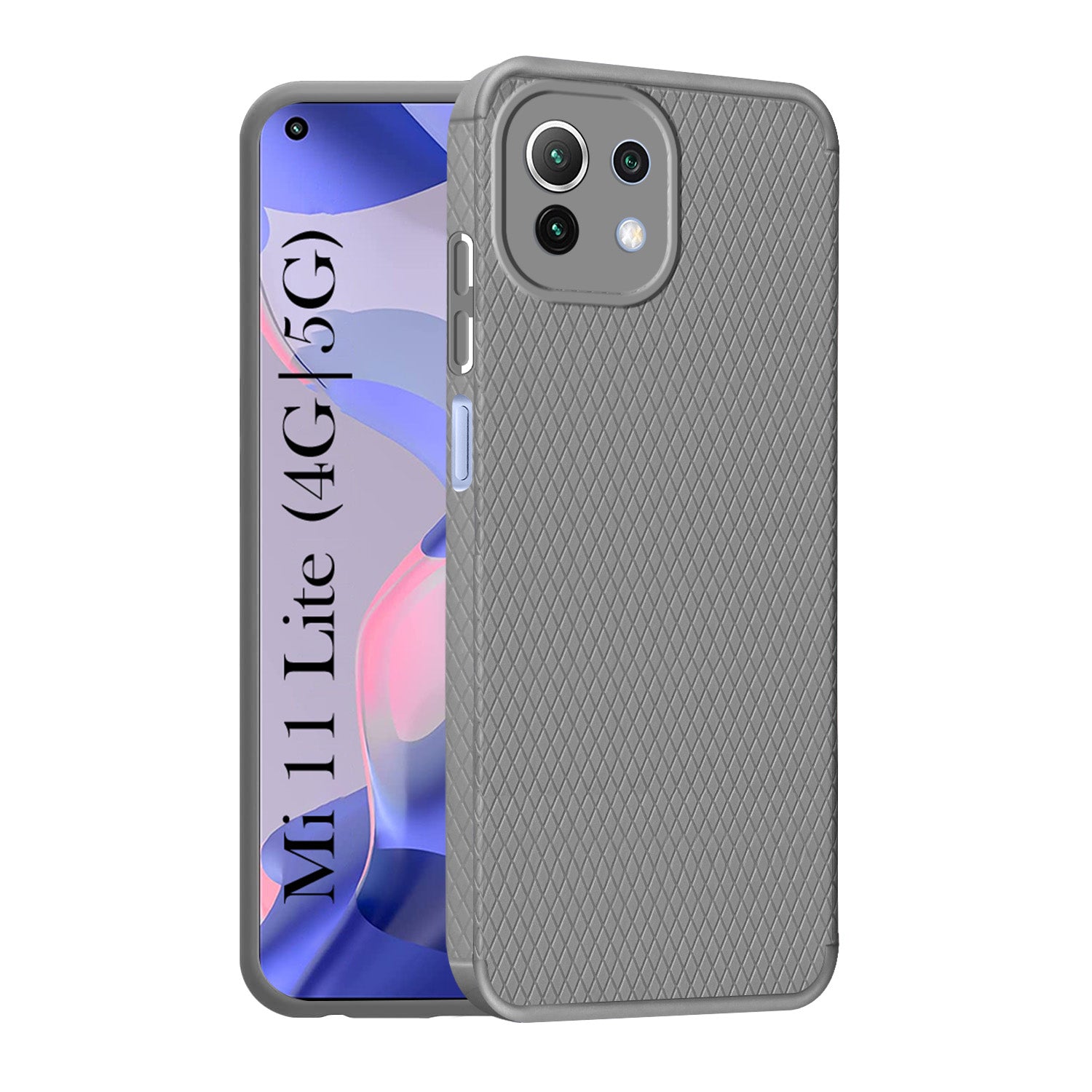 For Xiaomi Mi 11 Lite 4G | 11 Lite 5G Back Cover ( Silicone Clear Shockproof Case with Camera Protection | Soft and Flexible | Transparent)