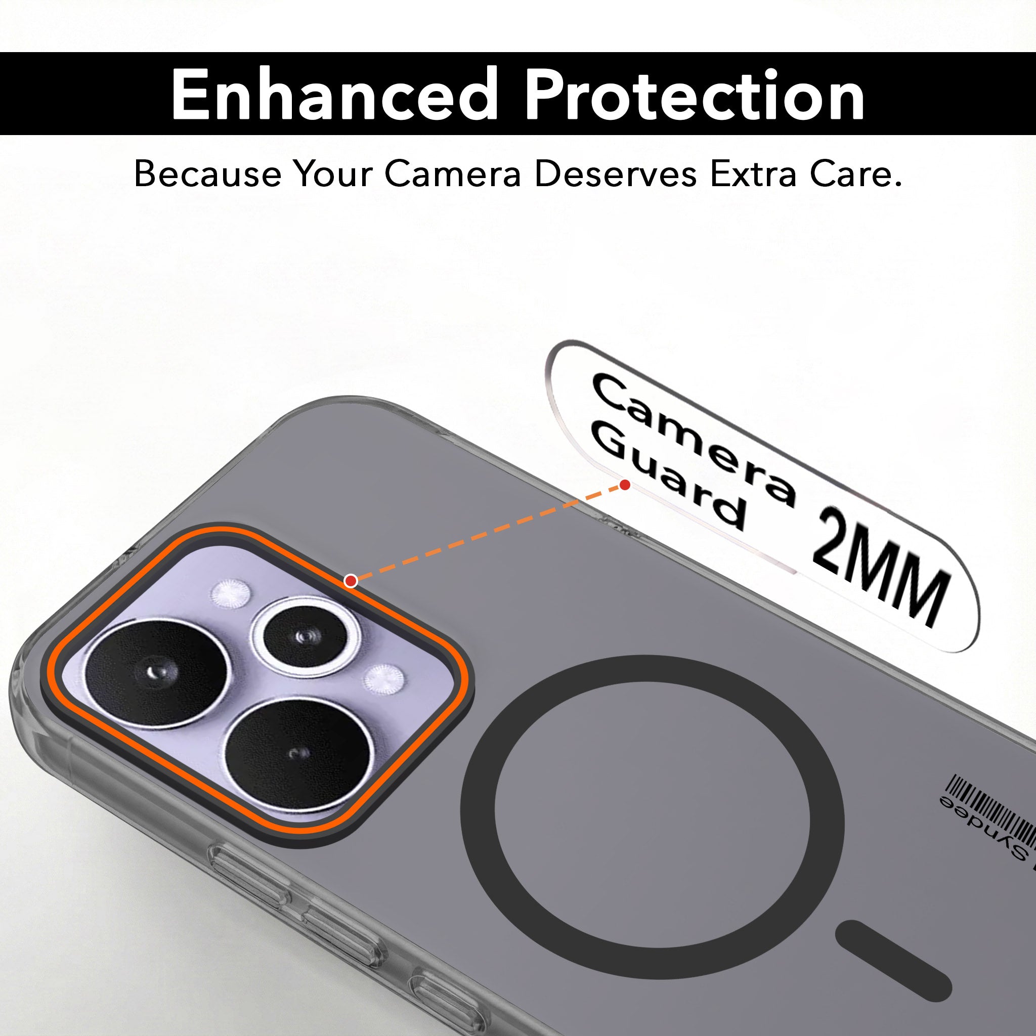 For Realme 15 Pro Back Cover Case (Soft Touch | Camera Bump Protection | MagSafe Compatible | Matte Finish)