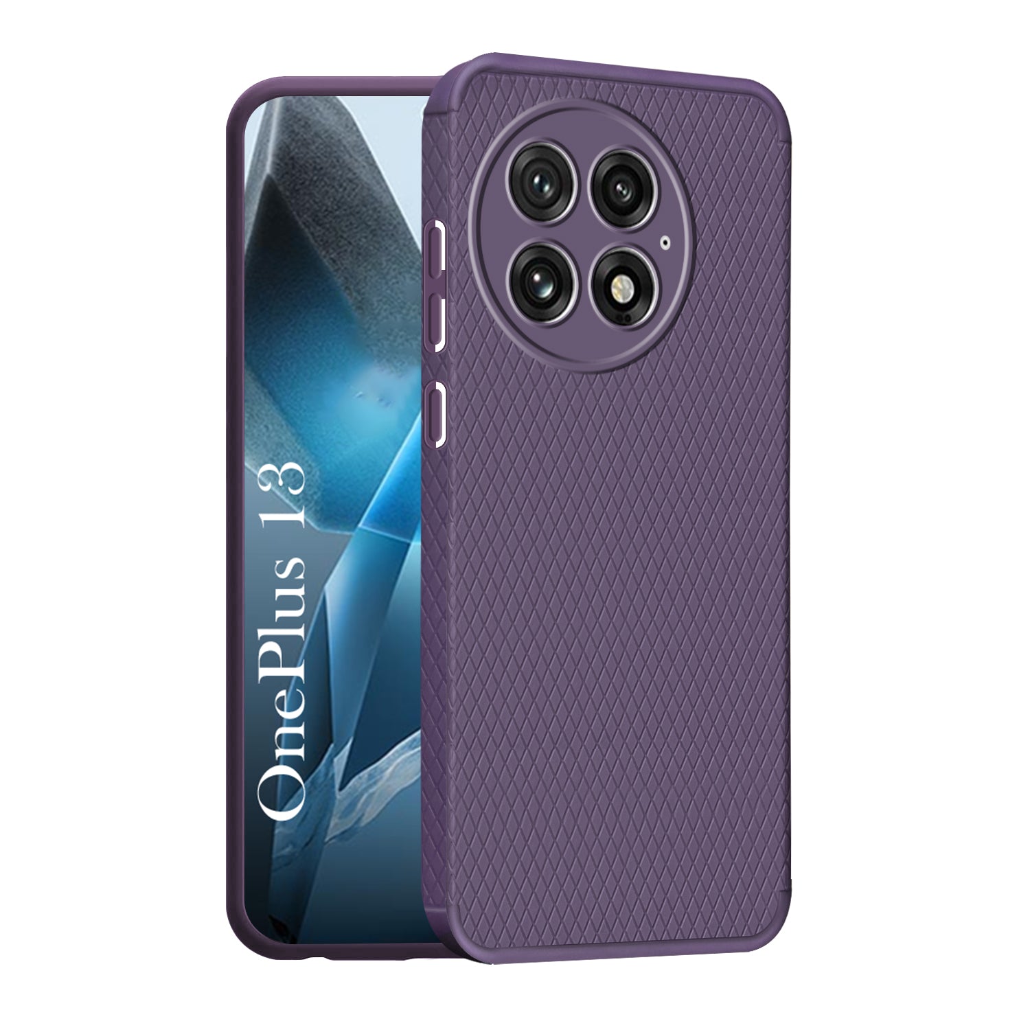 For OnePlus 13 Back Cover Case (Liquid Silicone | Side Grip | Camera Protection)
