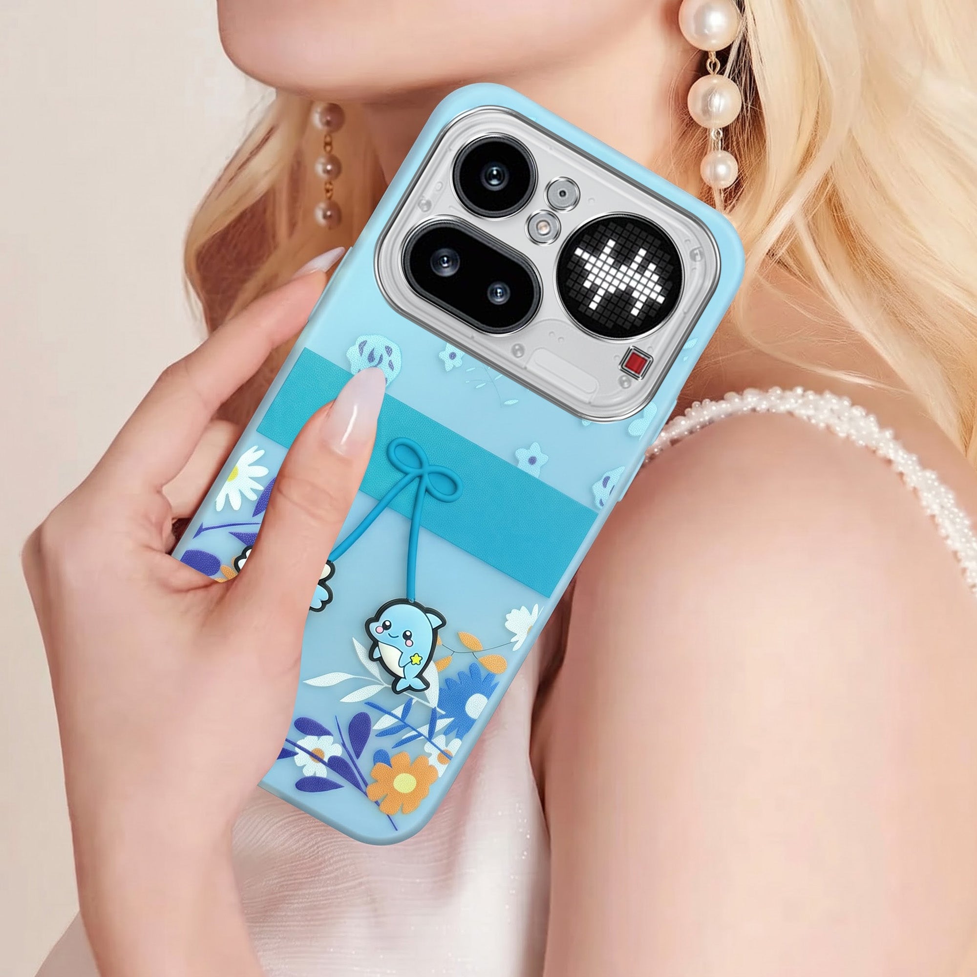 For Nothing Phone 4A Pro 5G Back Cover Case (3D Cute Cartoons | Hard Back Side Soft | Matte Premium Finish | HD Printing)