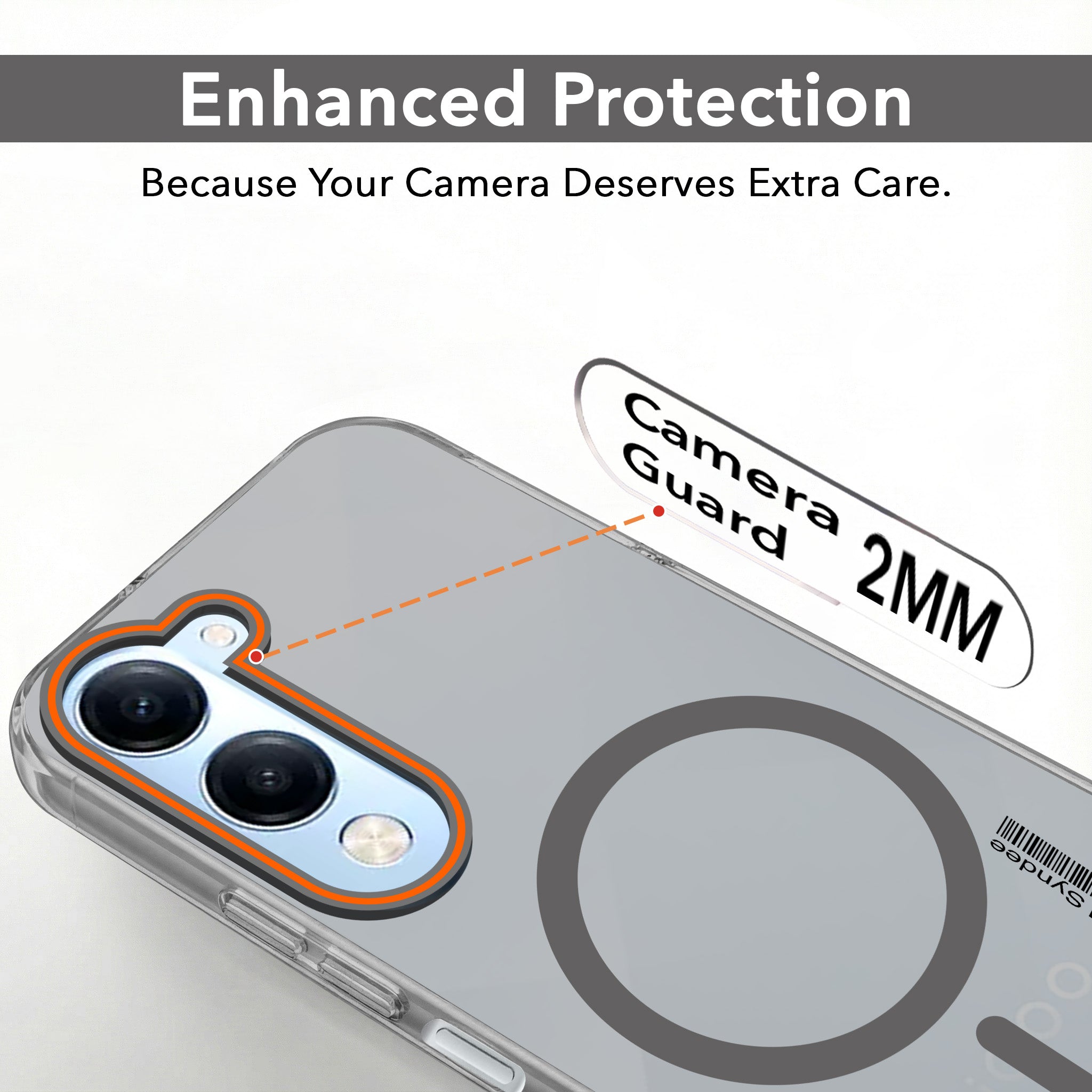 For Vivo iQOO Z10 Lite Back Cover Case (Soft Touch | Camera Bump Protection | MagSafe Compatible | Matte Finish)