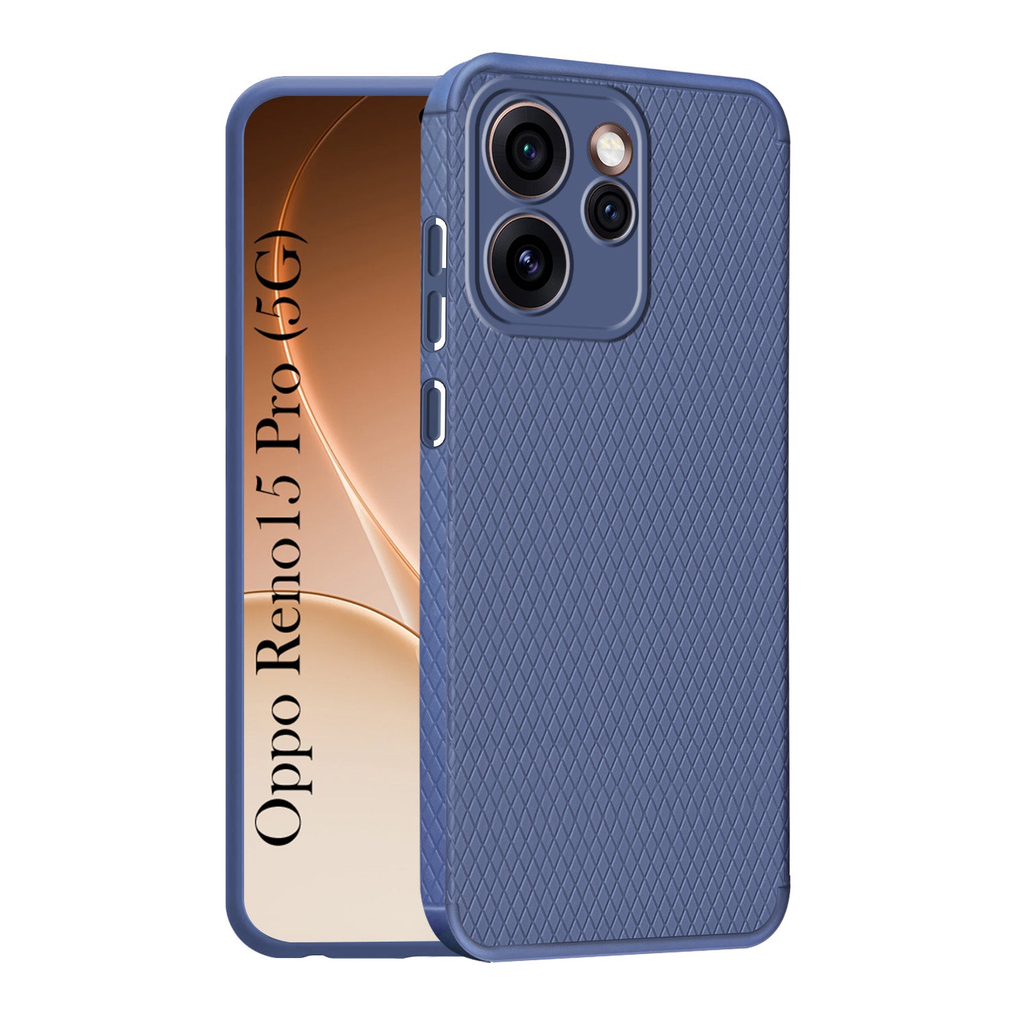 For Oppo Reno15 Pro 5G | Oppo Reno 15 Pro 5G Back Cover Case Liquid Silicone (Camera Protection | Side Grip Texture | Soft and Flexible)