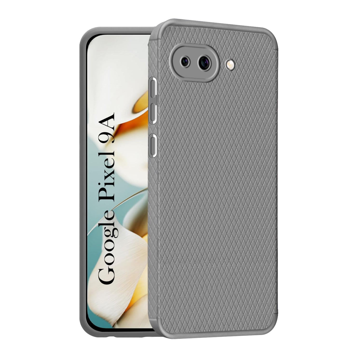 For Google Pixel 9A Back Cover Case (Liquid Silicone | Side Grip | Camera Protection)