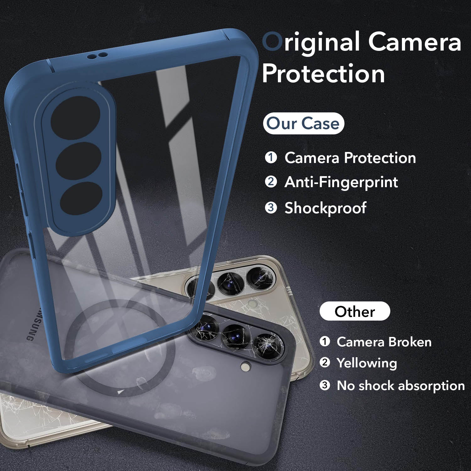 For Oneplus Nord CE 4 Back Cover Case (Lifetime Anti Yellow | Anti Scratch | Crystal Clear Shockproof)