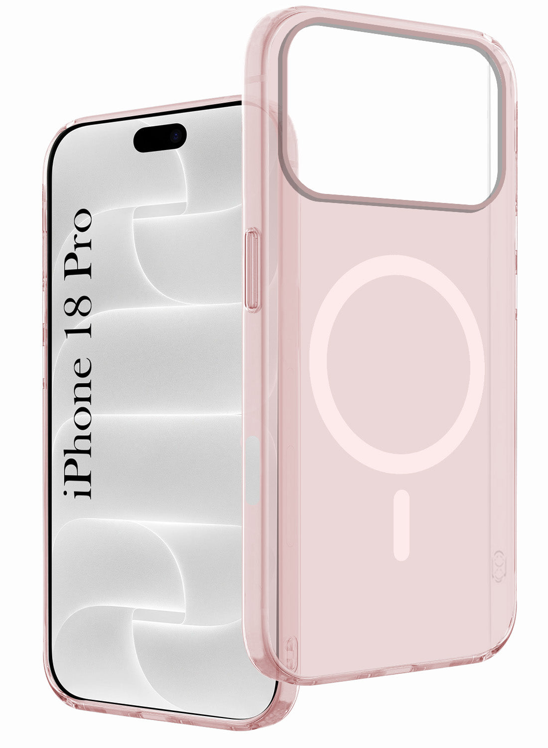 For Apple iPhone 18 Pro Back Cover Case (Frosted Matte Feel | MagSafe Compatible Wireless Charging)