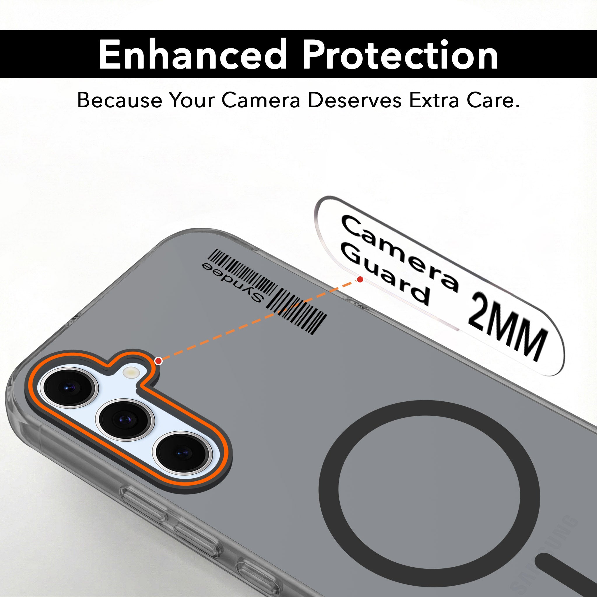 For Samsung Galaxy S24 FE Back Cover Case (Soft Touch | Camera Bump Protection | MagSafe Compatible | Matte Finish)