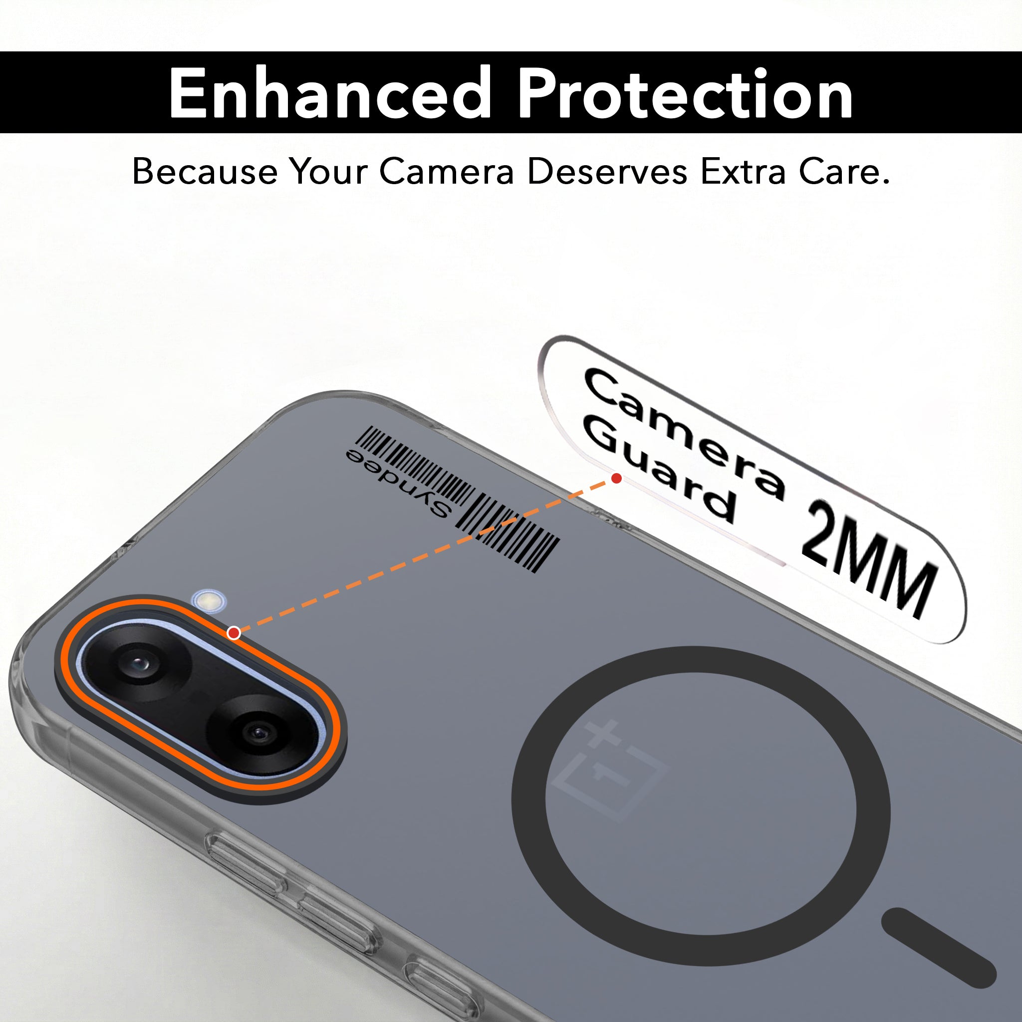 For Oneplus Nord CE 5 Back Cover Case (Soft Touch | Camera Bump Protection | MagSafe Compatible | Matte Finish)