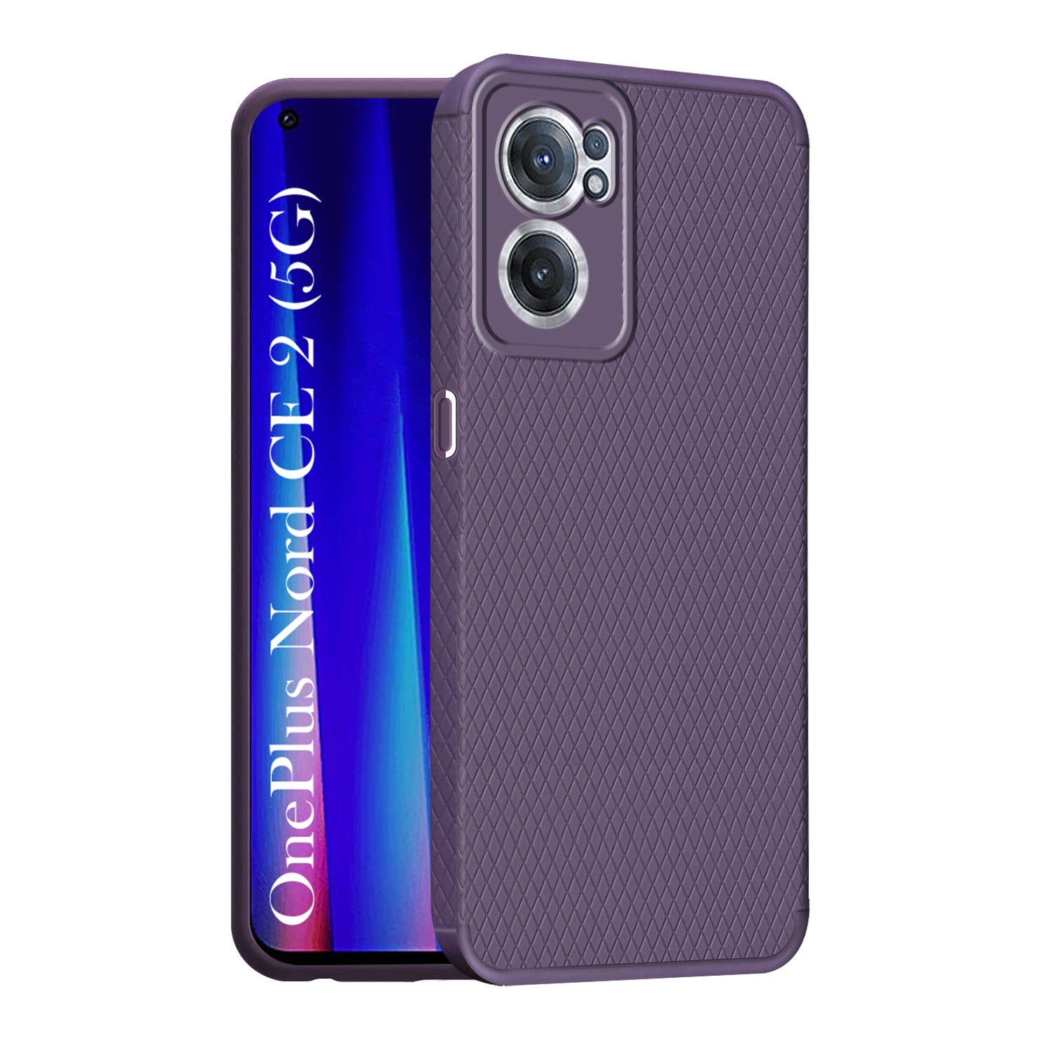 For OnePlus Nord CE 2 5G Back Cover Case (Liquid Silicone | Side Grip | Camera Protection)