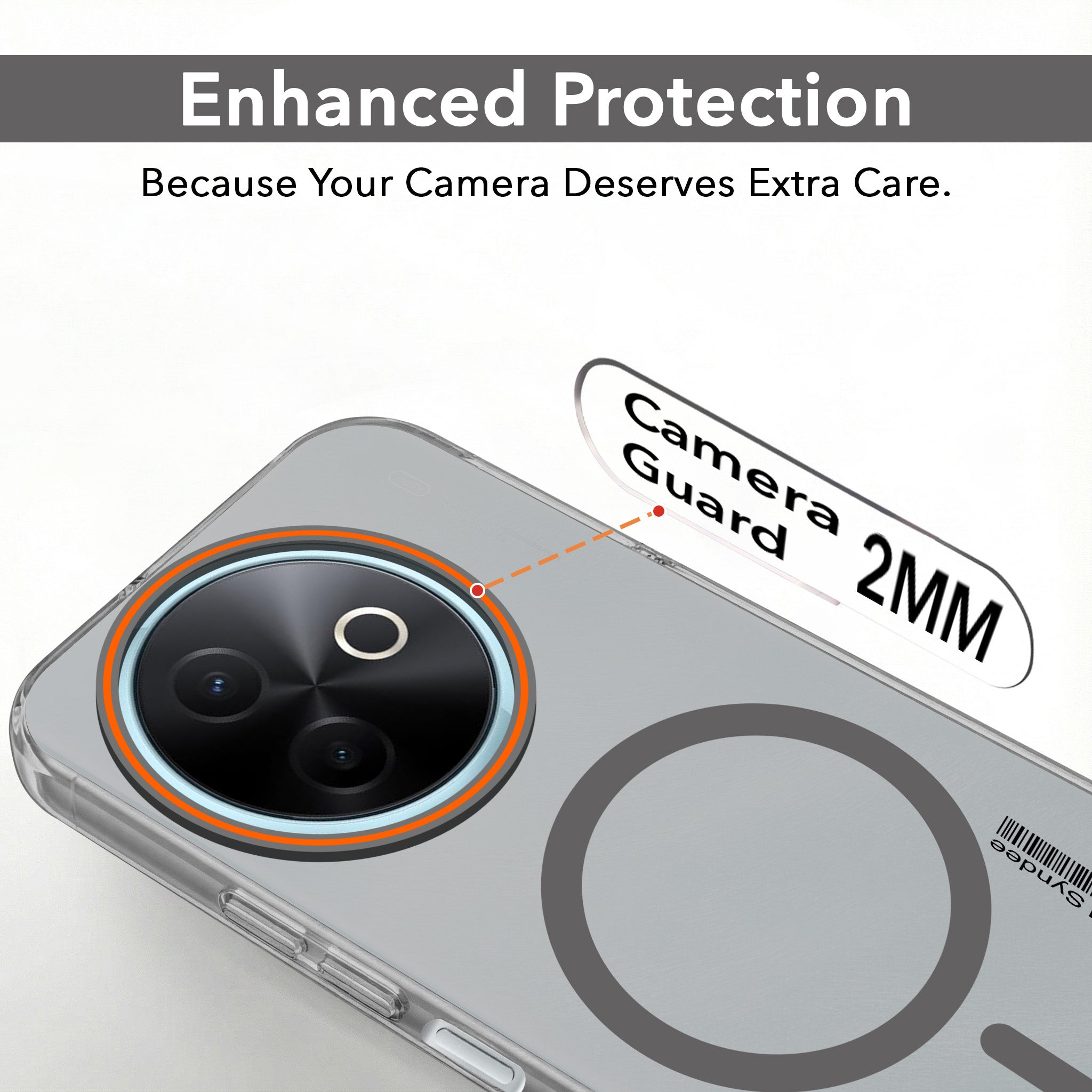 For Vivo Y39 Back Cover Case (Soft Touch | Camera Bump Protection | MagSafe Compatible | Matte Finish)