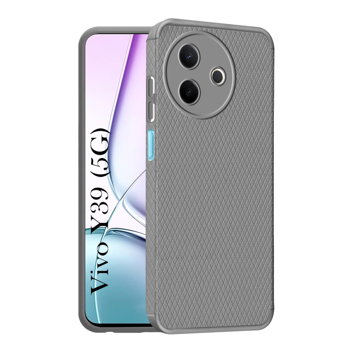 For Vivo Y39 Back Cover Case (Liquid Silicone | Side Grip | Camera Protection)