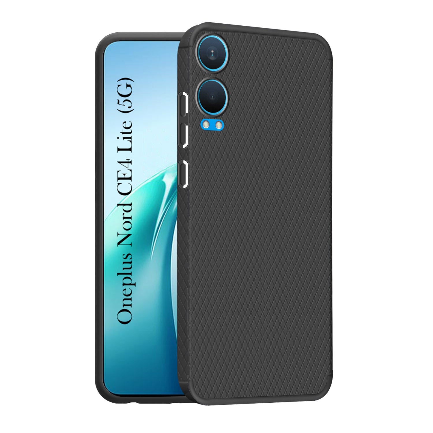 For OnePlus Nord CE 4 Lite Back Cover Case (Liquid Silicone | Side Grip | Camera Protection)
