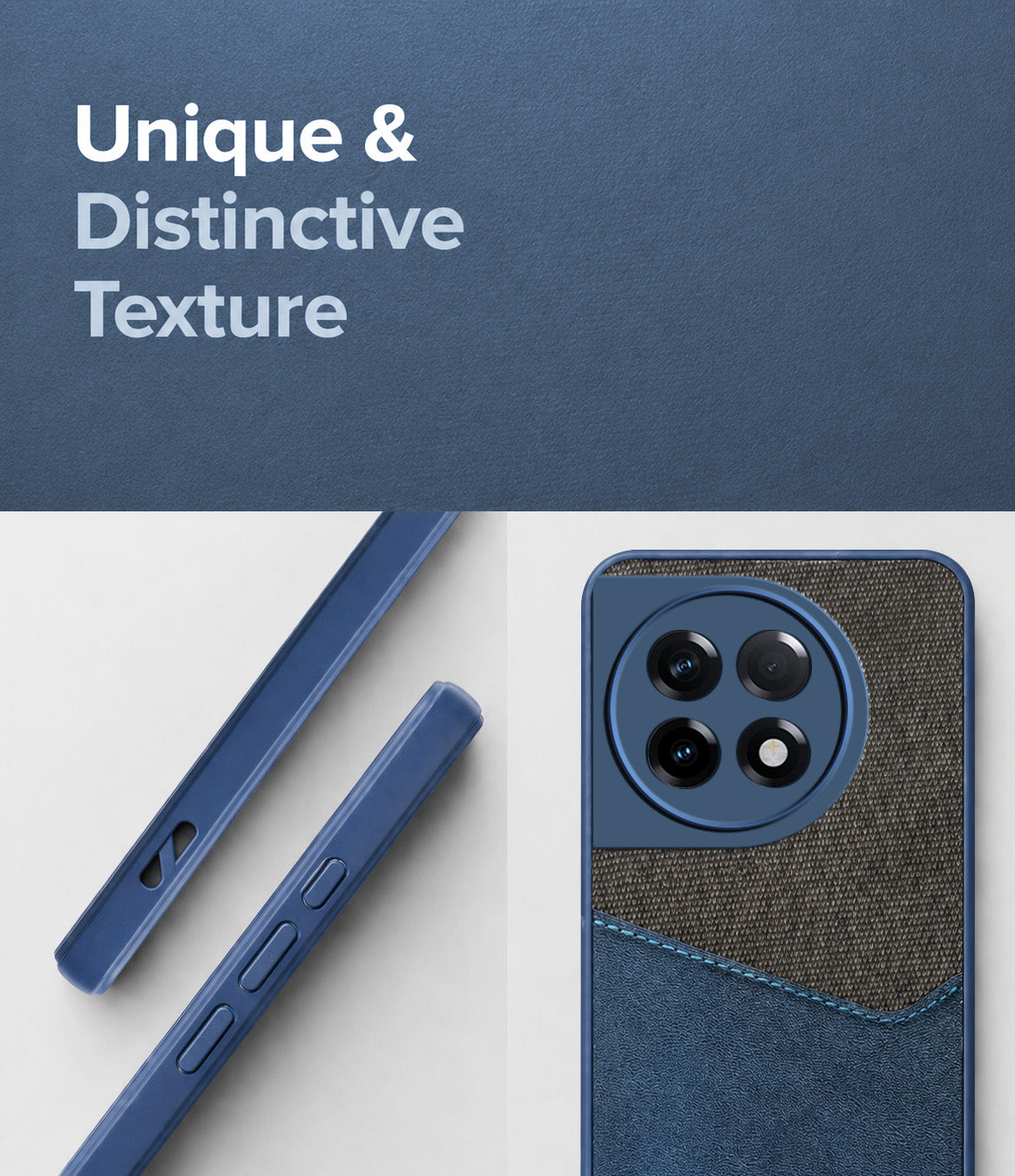 For OnePlus 11R Back Cover Case  (Dual PU Leather Stitch | Professional Minimalist | Soft and Flexible)
