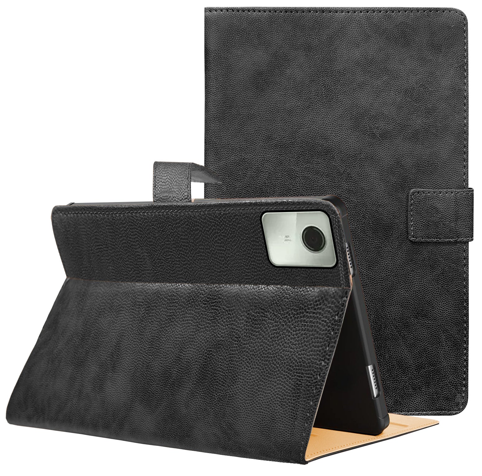 For Lenovo Tab M11 11 Inch TB330FU/TB330KU Flip Cover Folio Cover (PU Leather | Multi-Angle Smart Stand | Card Storage Slots | Silicone Back Pouch)