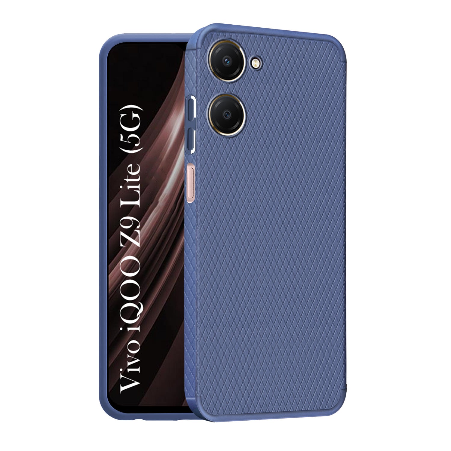For Vivo iQOO Z9 Lite 5G Back Cover Case Liquid Silicone (Camera Protection | Side Grip Texture | Soft and Flexible)