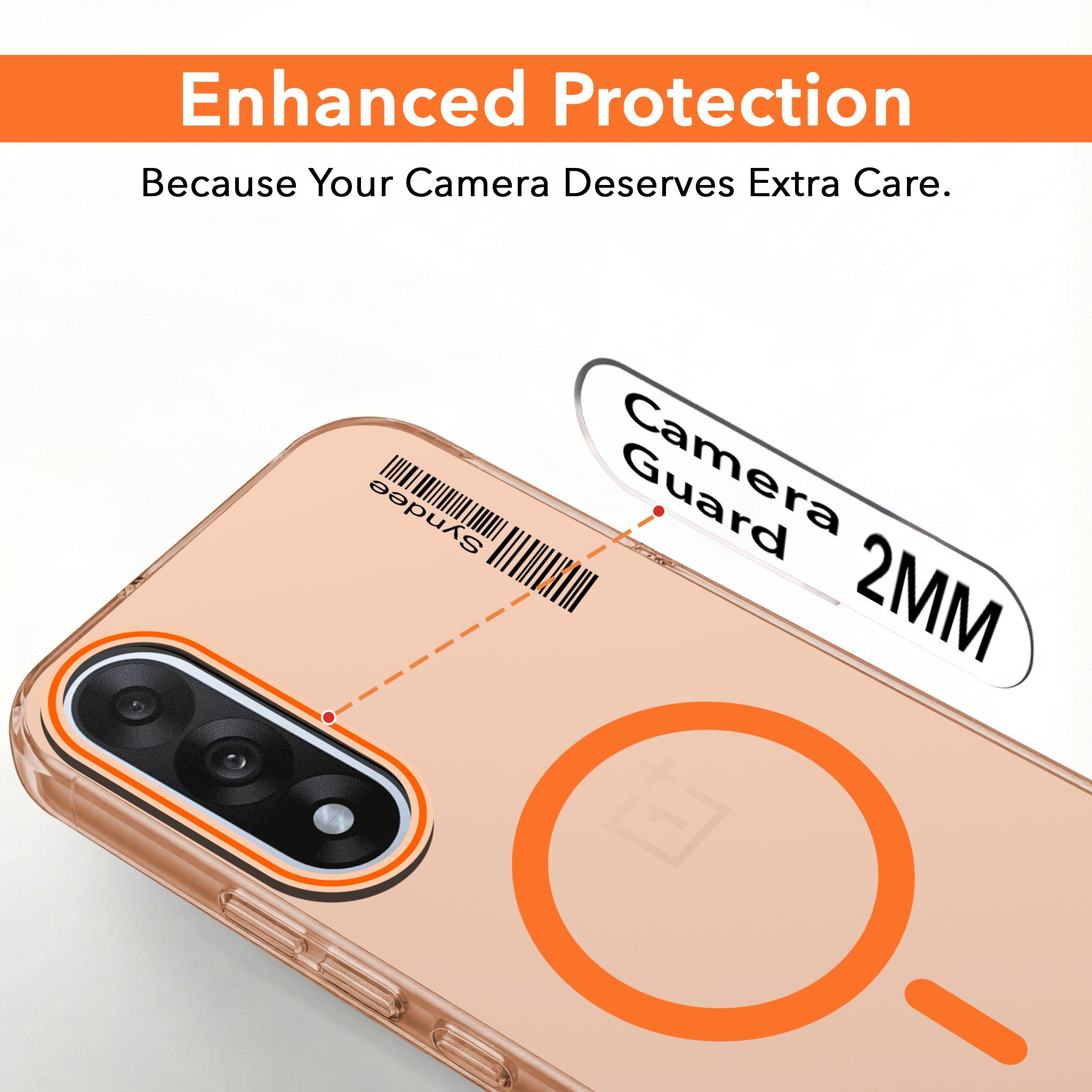 For Oneplus Nord 5 Back Cover Case (Soft Touch | Camera Bump Protection | MagSafe Compatible | Matte Finish)
