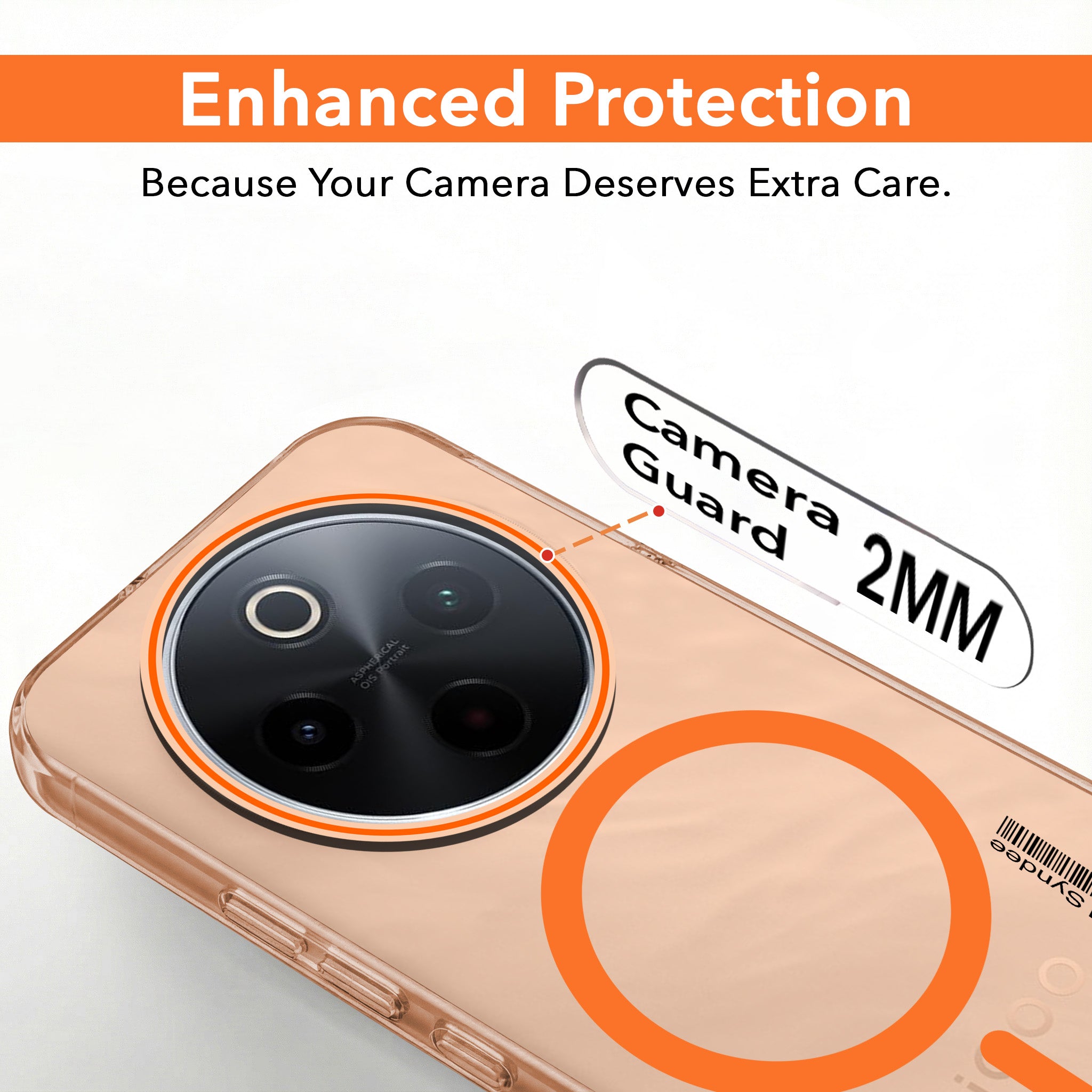 For Vivo iQOO Z10 Back Cover Case (Soft Touch | Camera Bump Protection | MagSafe Compatible | Matte Finish)