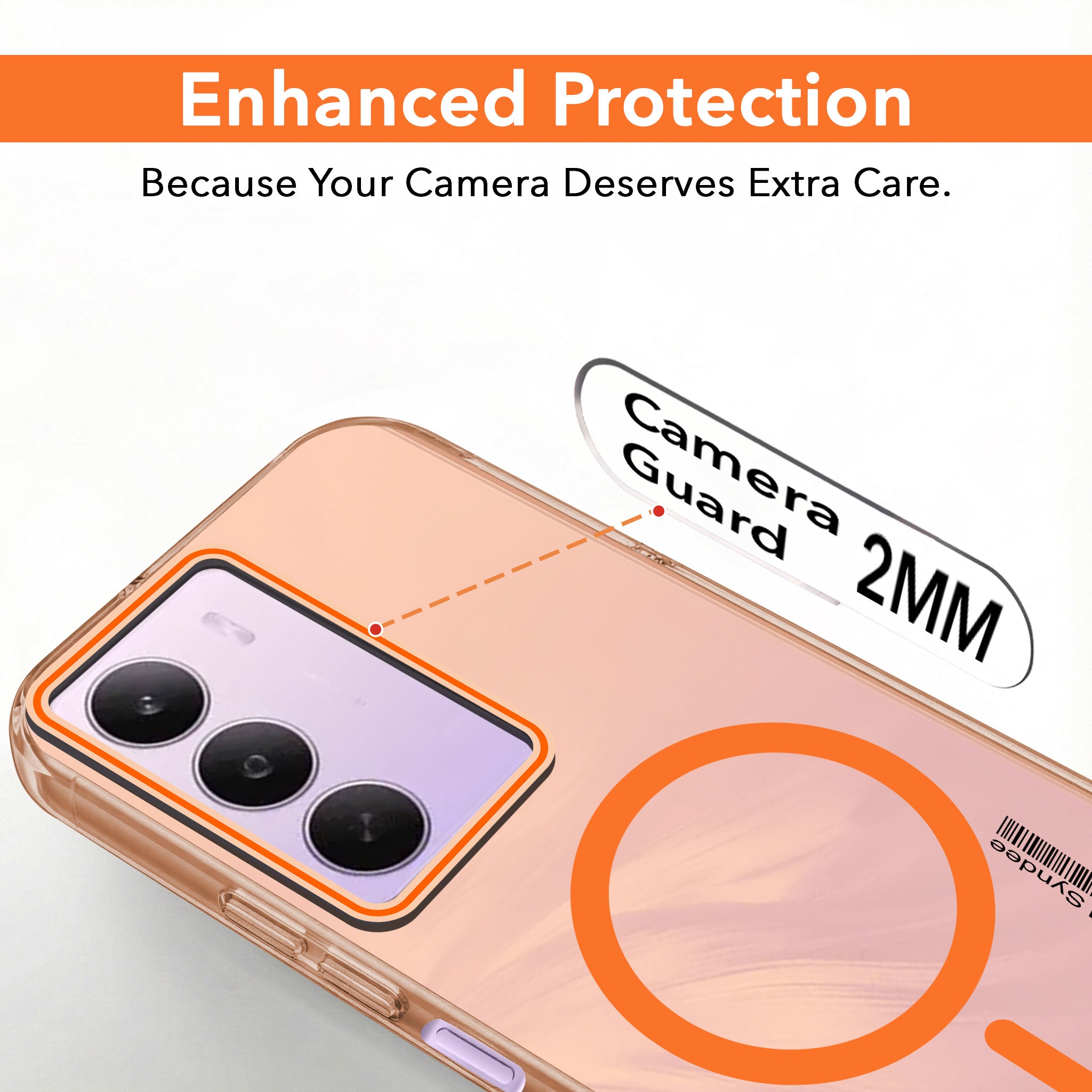 For Realme C75 5G Back Cover Case (Soft Touch | Camera Bump Protection | MagSafe Compatible | Matte Finish)
