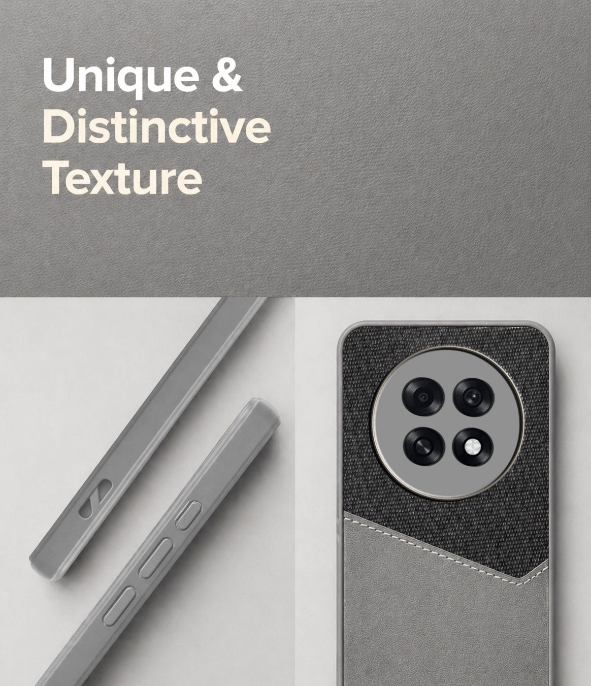 For Oppo F31 Pro Plus Back Cover Case (Dual PU Leather Stitch | Professional Minimalist | Soft and Flexible)