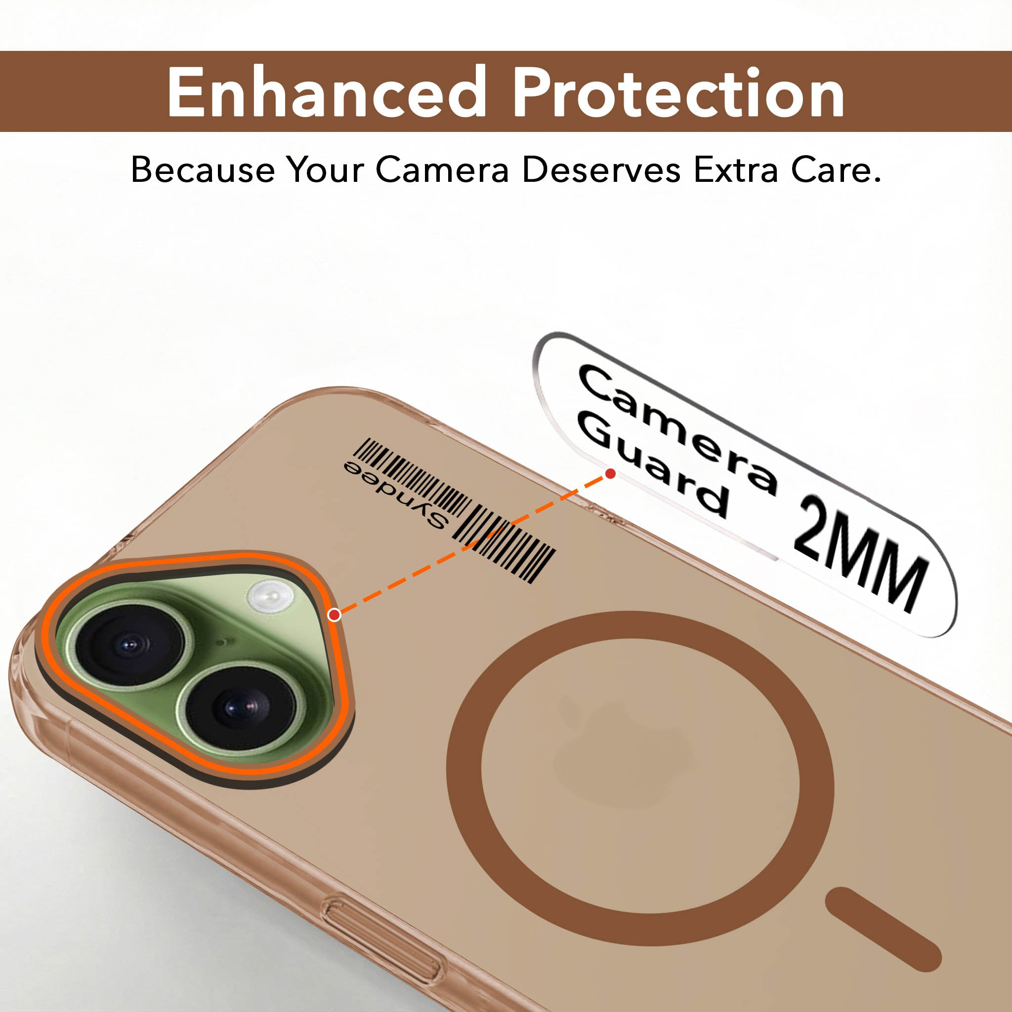 For Apple iPhone 17 Back Cover Case (Soft Touch | Camera Bump Protection | MagSafe Compatible | Matte Finish)