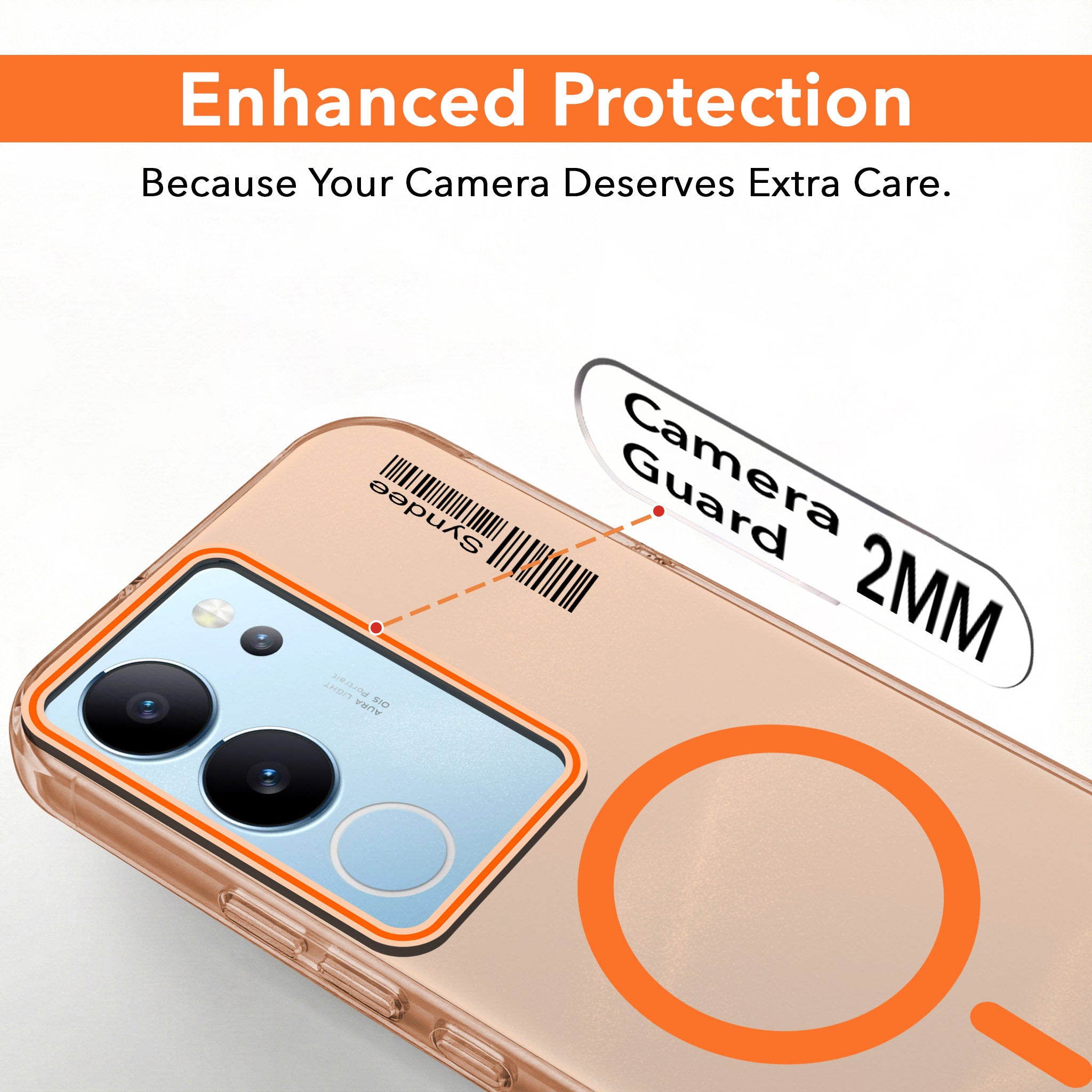 For Vivo V29 | Vivo V29 Pro 5G Back Cover Case (Soft Touch | Camera Bump Protection | MagSafe Compatible | Matte Finish)