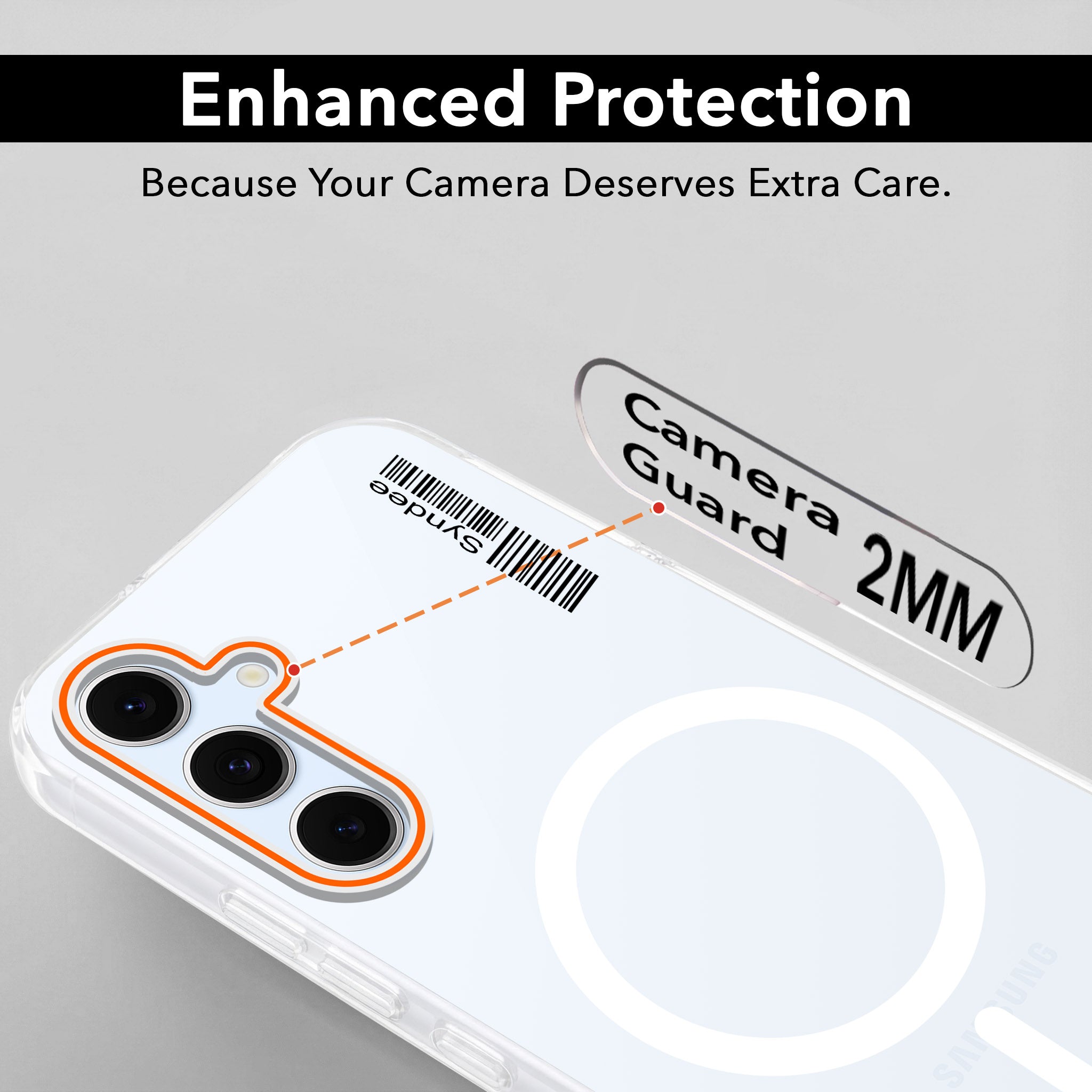 For Samsung Galaxy S24 FE Back Cover Case (Soft Touch | Camera Bump Protection | MagSafe Compatible | Matte Finish)