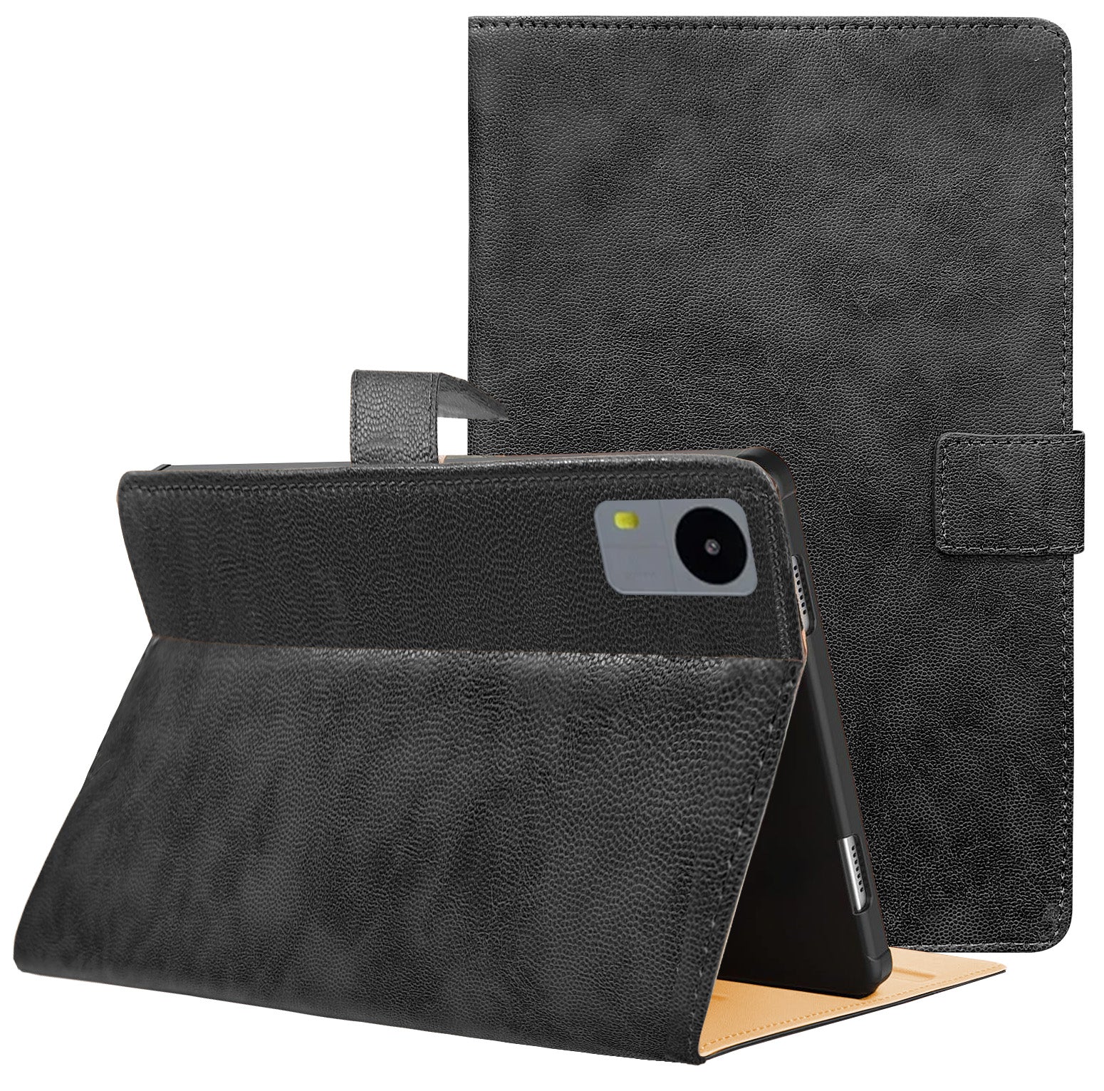 For Acer Tablet A410 4G 10.1 Inch Flip Cover Folio Cover (PU Leather | Multi-Angle Smart Stand | Card Storage Slots | Silicone Back Pouch)
