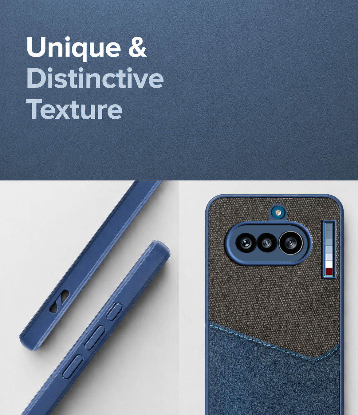 For Nothing Phone 4A 5G Back Cover Case (Dual PU Leather Stitch | Professional Minimalist | Soft and Flexible)