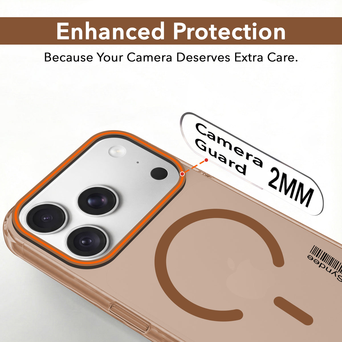 For Apple iPhone 18 Pro Back Cover Case (Soft Touch | Camera Bump Protection | MagSafe Compatible | Matte Finish)
