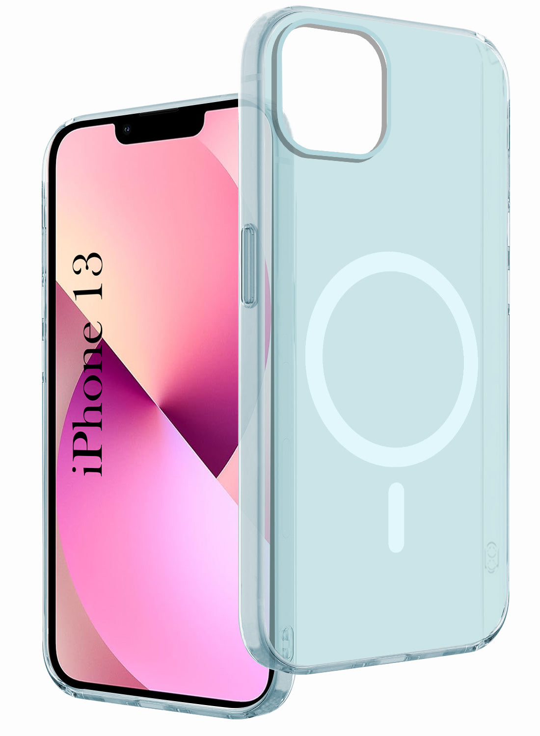 For Apple iPhone 13 Back Cover Case (Frosted Matte Feel | MagSafe Compatible Wireless Charging | Polycarbonate Material)