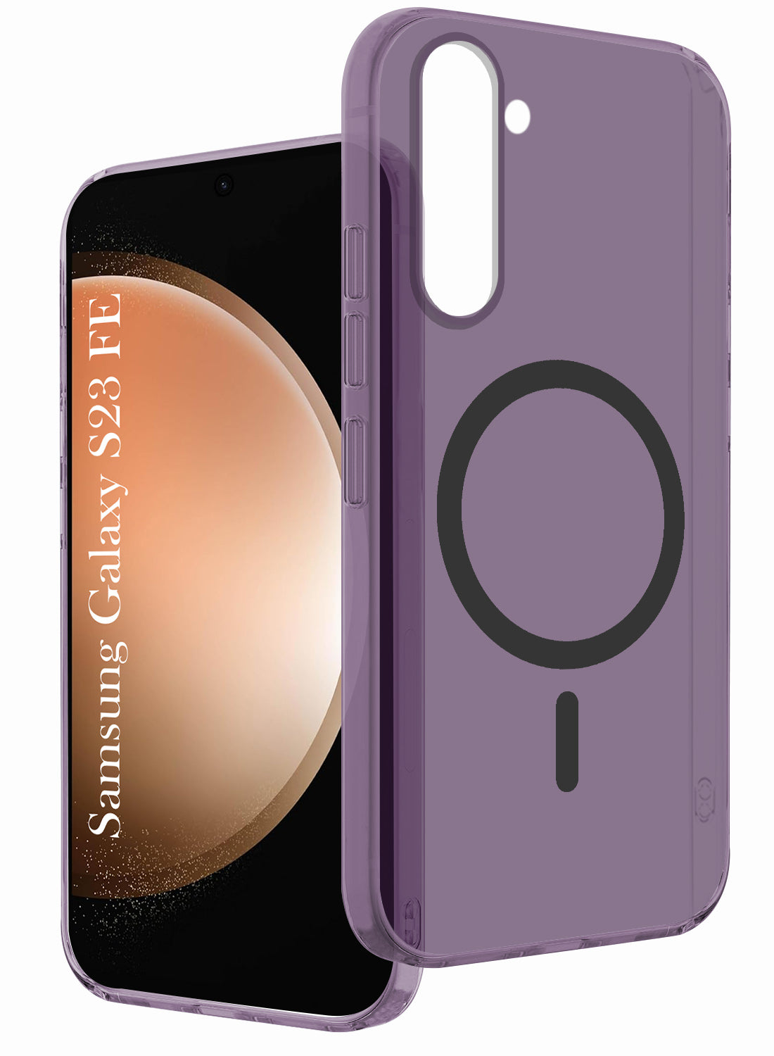 For Samsung Galaxy S23 FE 5G Back Cover Case (Frosted Matte Feel | MagSafe Compatible Wireless Charging | Polycarbonate Material)