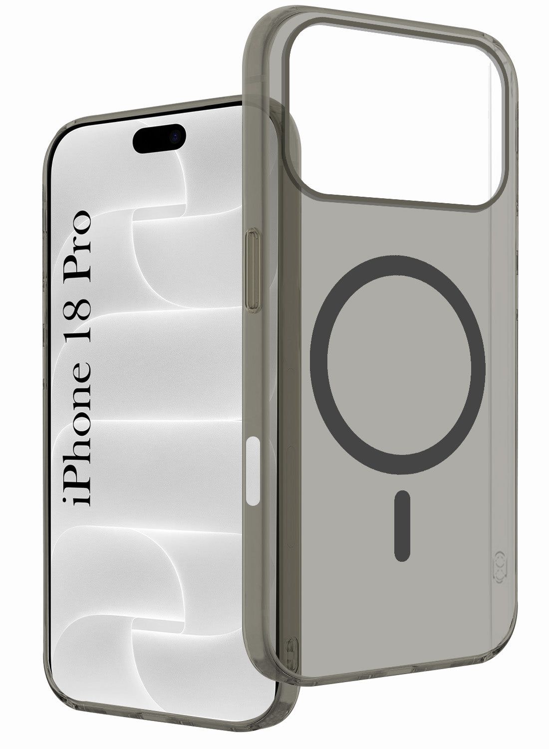 For Apple iPhone 18 Pro Back Cover Case (Frosted Matte Feel | MagSafe Compatible Wireless Charging)
