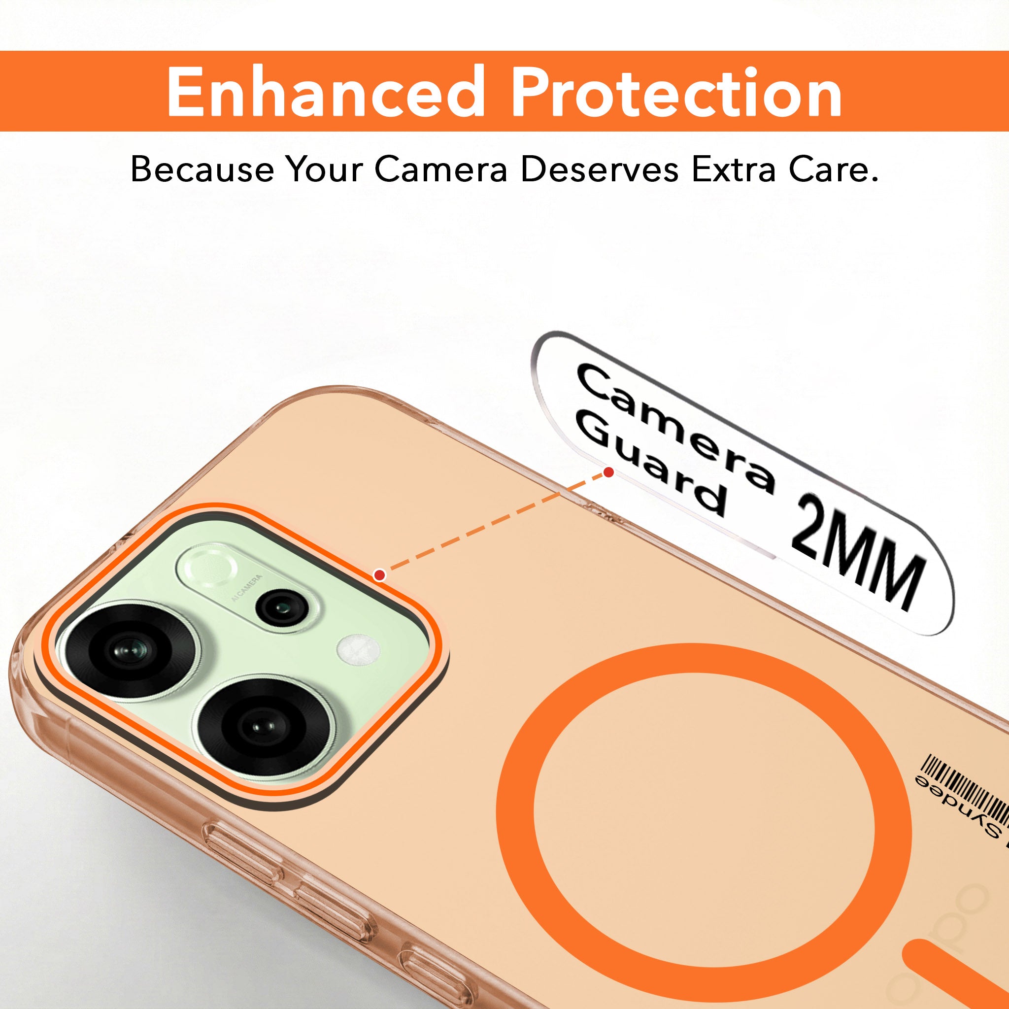 For Oppo Reno14 5G | Oppo Reno 14 5G Back Cover Case (Soft Touch | Camera Bump Protection | MagSafe Compatible | Matte Finish)