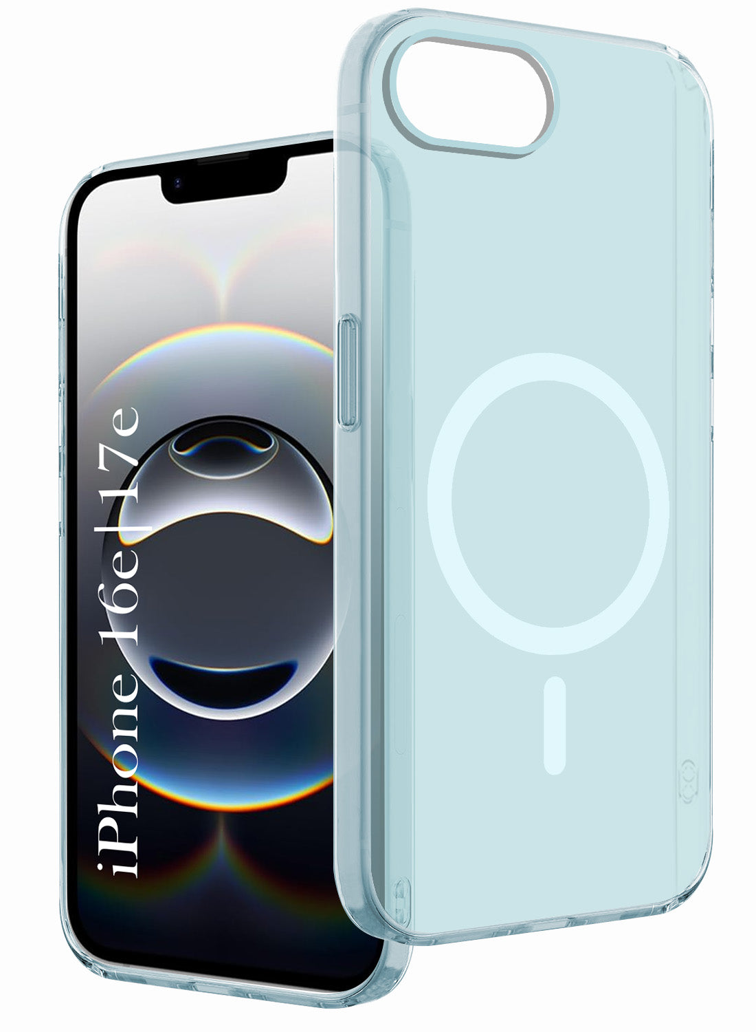 For iPhone 16e | iPhone 17e Back Cover Case (Frosted Matte Feel | MagSafe Compatible Wireless Charging | Polycarbonate Material)