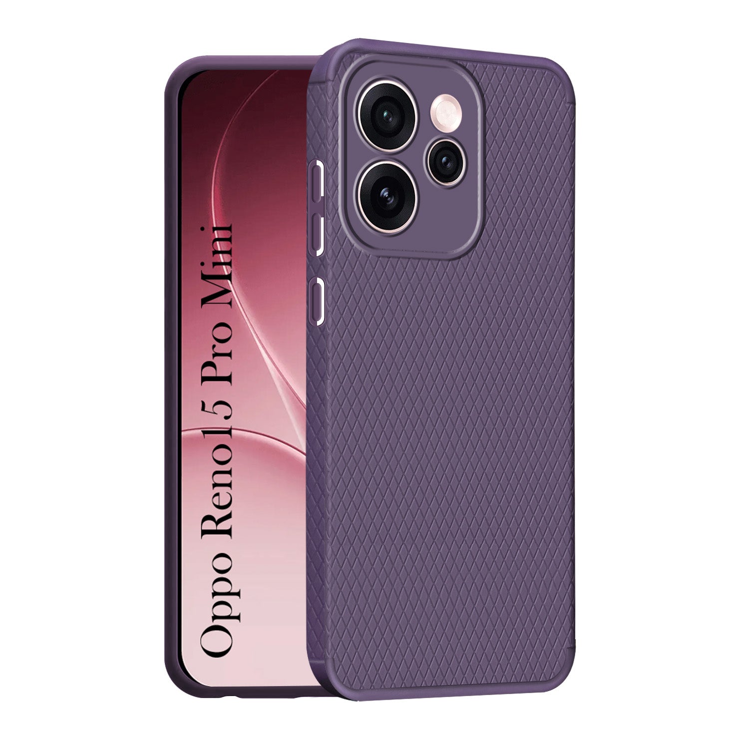 For Oppo Reno15 Pro Mini 5G | Oppo Reno 15 Pro Mini 5G Back Cover Case  Jkobi Liquid Silicone (Camera Protection | Side Grip Texture | Soft and Flexible)