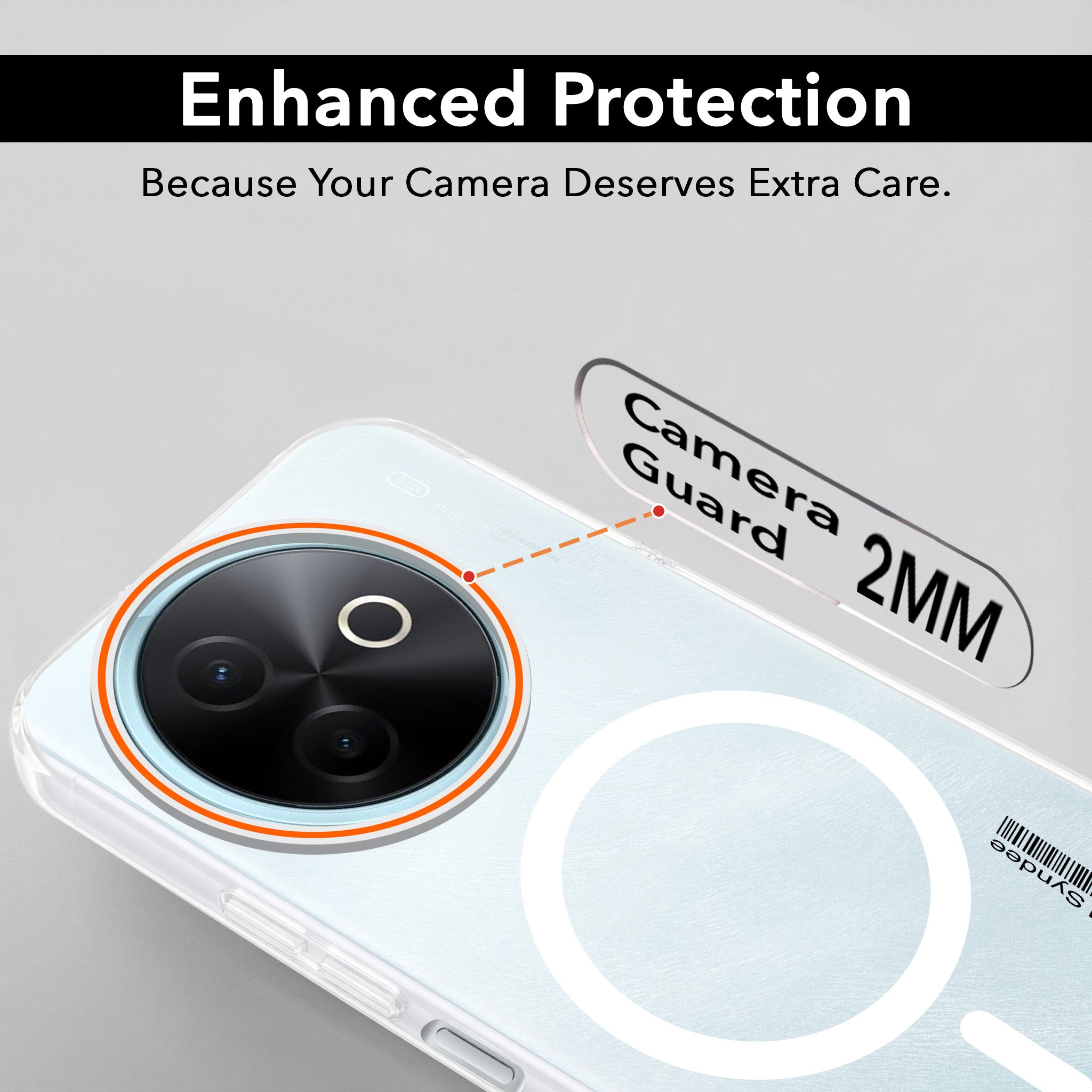 For Vivo Y39 Back Cover Case (Soft Touch | Camera Bump Protection | MagSafe Compatible | Matte Finish)