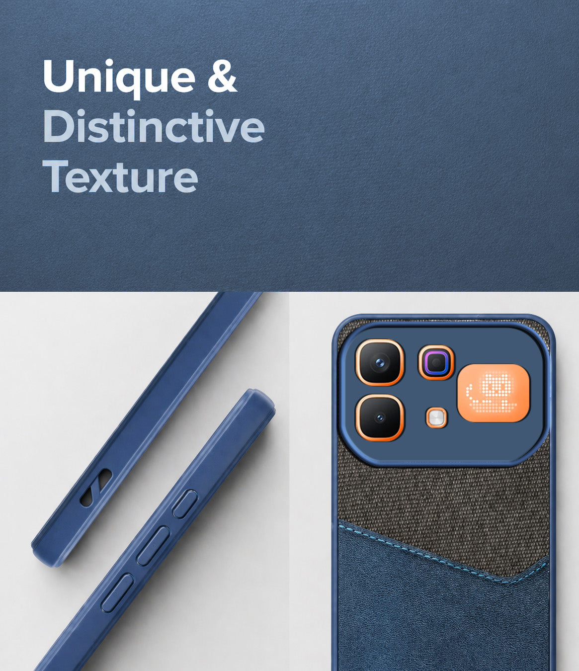 For Infinix Note 60 Pro 5G Back Cover Case (Dual PU Leather Stitch | Professional Minimalist | Soft and Flexible)