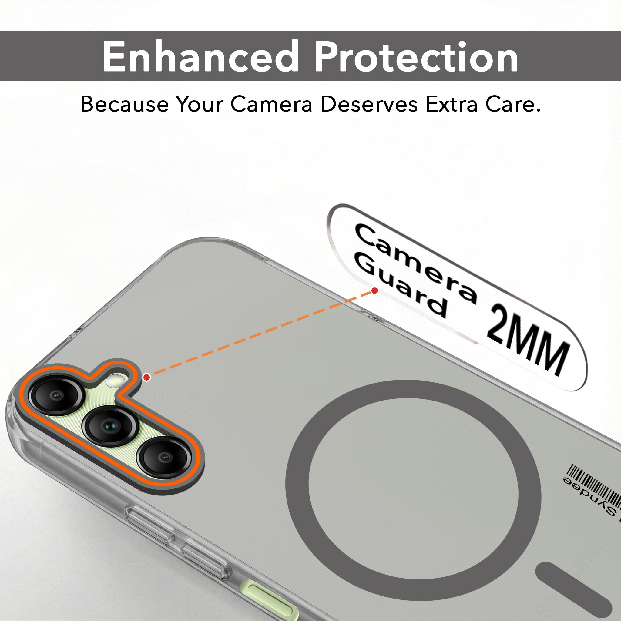 For Samsung Galaxy A14 4G | 5G Back Cover Case (Soft Touch | Camera Bump Protection | MagSafe Compatible | Matte Finish)
