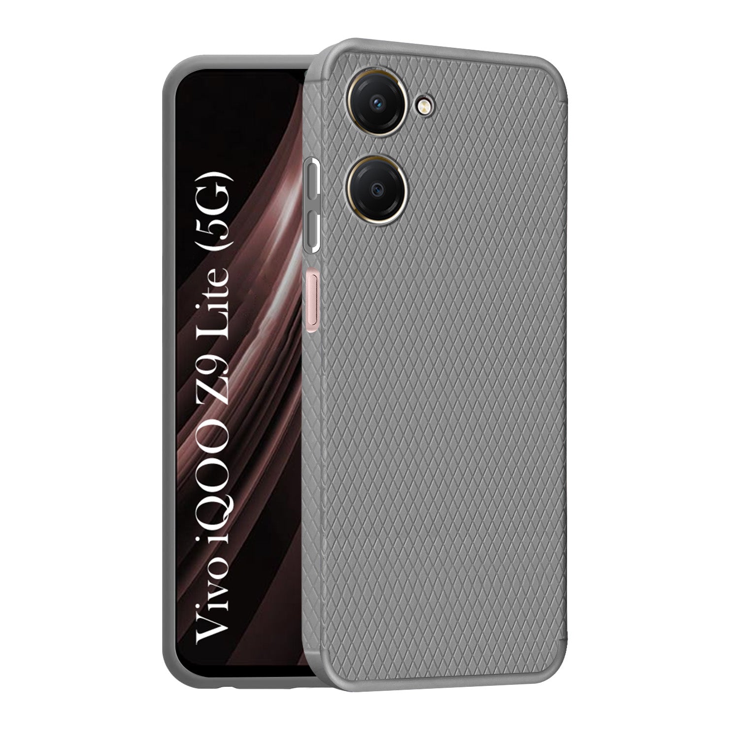 For Vivo iQOO Z9 Lite 5G Back Cover Case Liquid Silicone (Camera Protection | Side Grip Texture | Soft and Flexible)