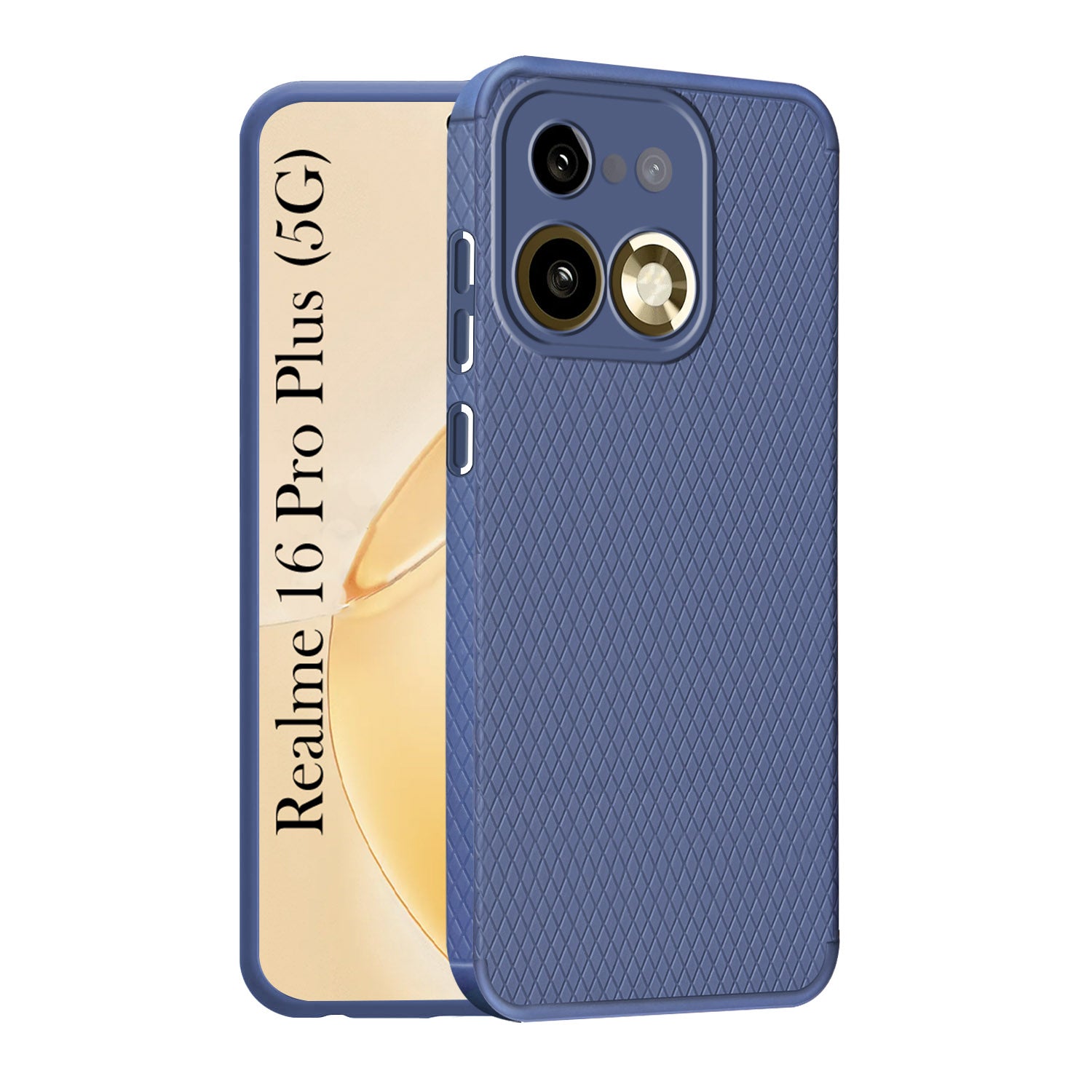 For Realme 16 Pro Plus 5G Back Cover Case Liquid Silicone (Camera Protection | Side Grip Texture | Soft and Flexible)