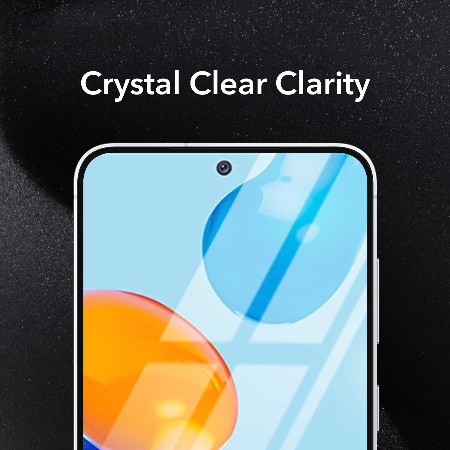 (Pack of 2) Tempered Glass For Redmi Note 11 | Note 11S Military-Grade Gorilla Screen Protector With Installation Kit | Shatterproof, Full Coverage, HD Clear, Scratch Resistant